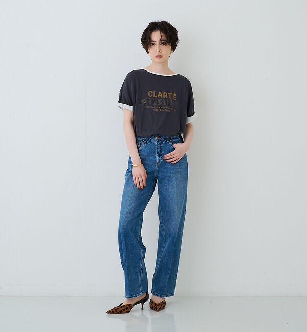 Rouge vif「2WAYコットンリバーシブルロゴＴシャツ」|Tシャツ・カットソー|