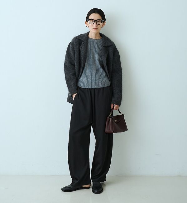 qualite「モヘアニットコート【予約】」|ピーコート|