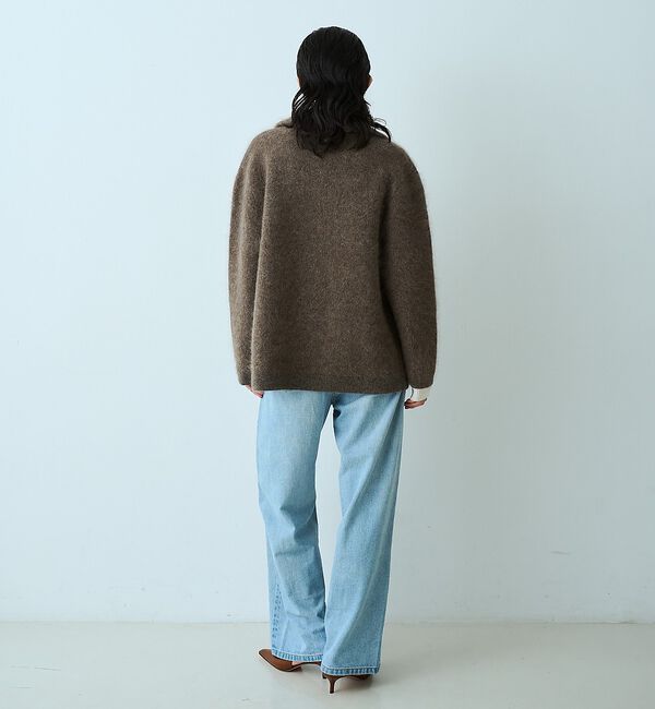 qualite「モヘアニットコート【予約】」|ピーコート|