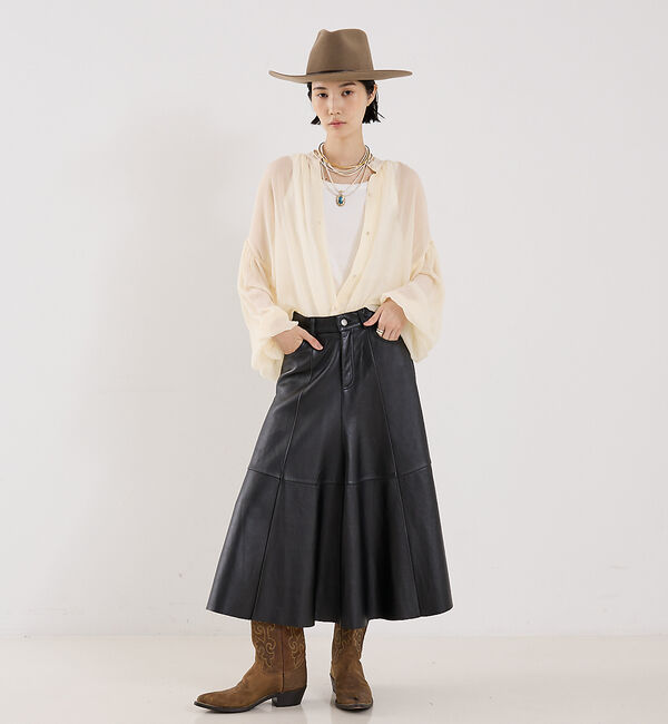 The Store by C' 「【COCUCA】シルクフェミニンブラウス」|シャツ・ブラウス|