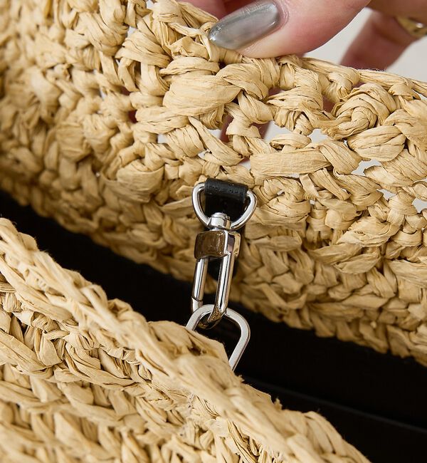 The Store by C' 「【TOTEME】Belted paper raffia tote bag／トート」|トートバッグ|