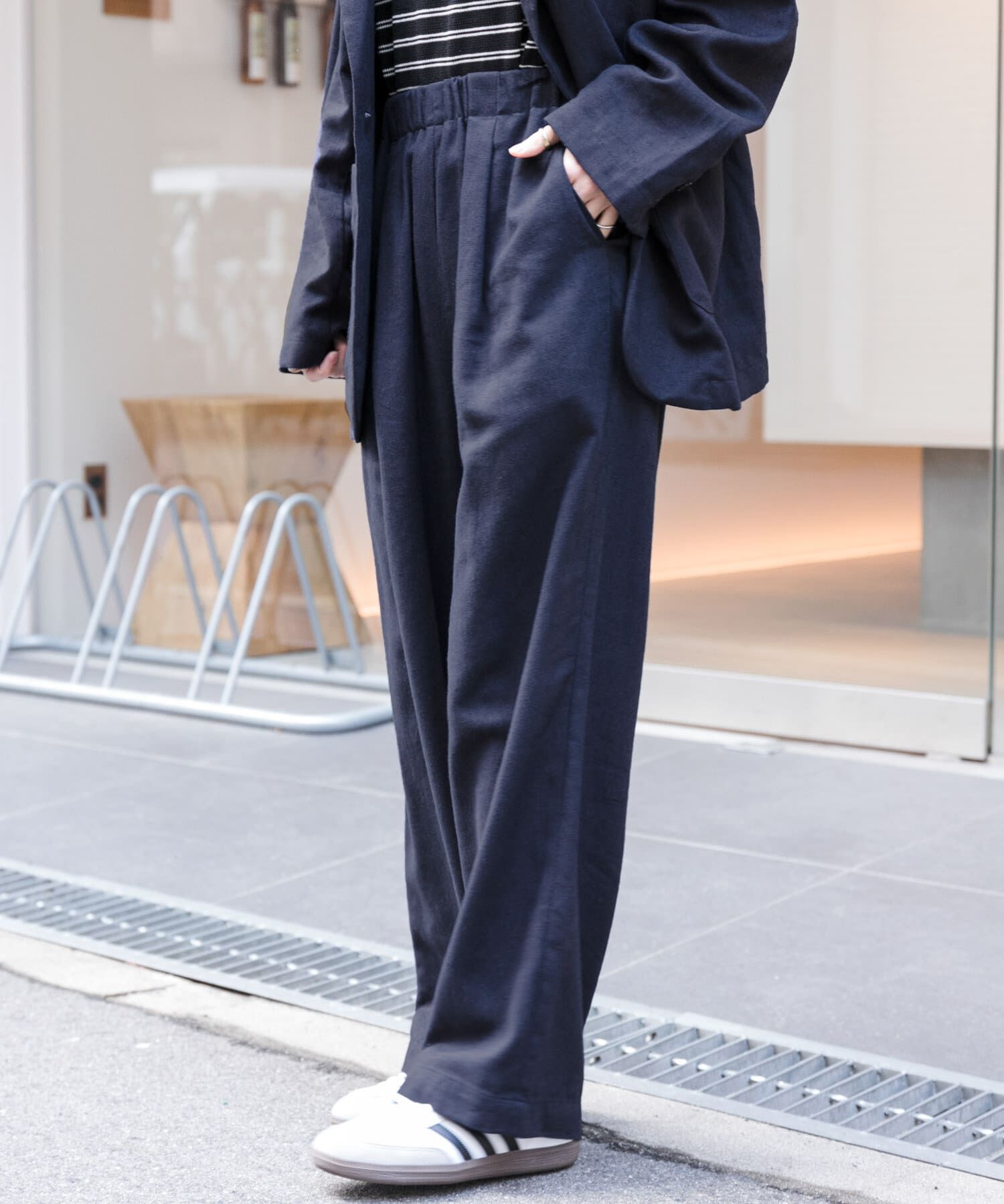 URBAN RESEARCH DOORS「FORK&SPOON　ヘンプ混イージーパンツ」|その他|
