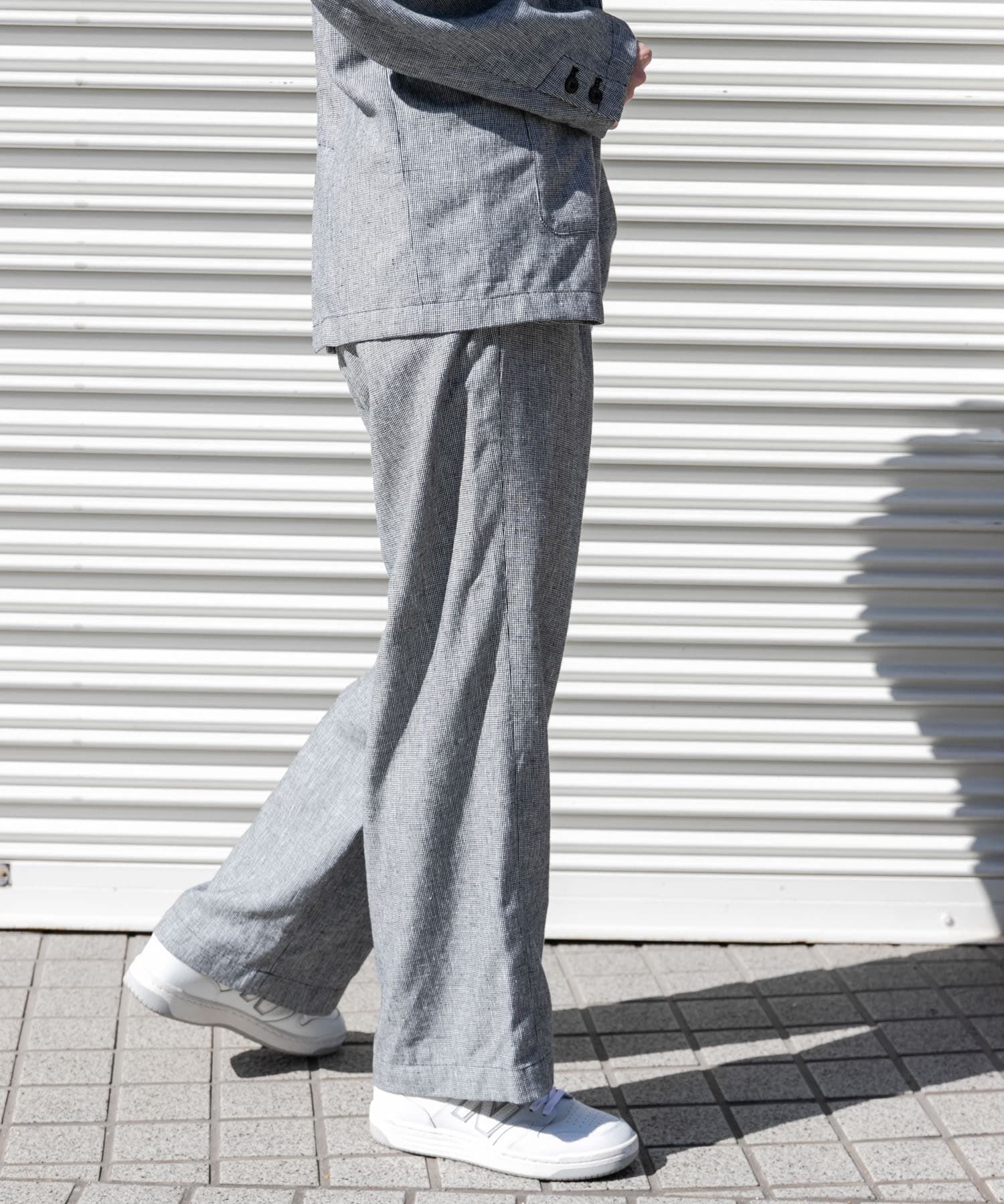 URBAN RESEARCH DOORS「FORK&SPOON　ヘンプ混イージーパンツ」|その他|