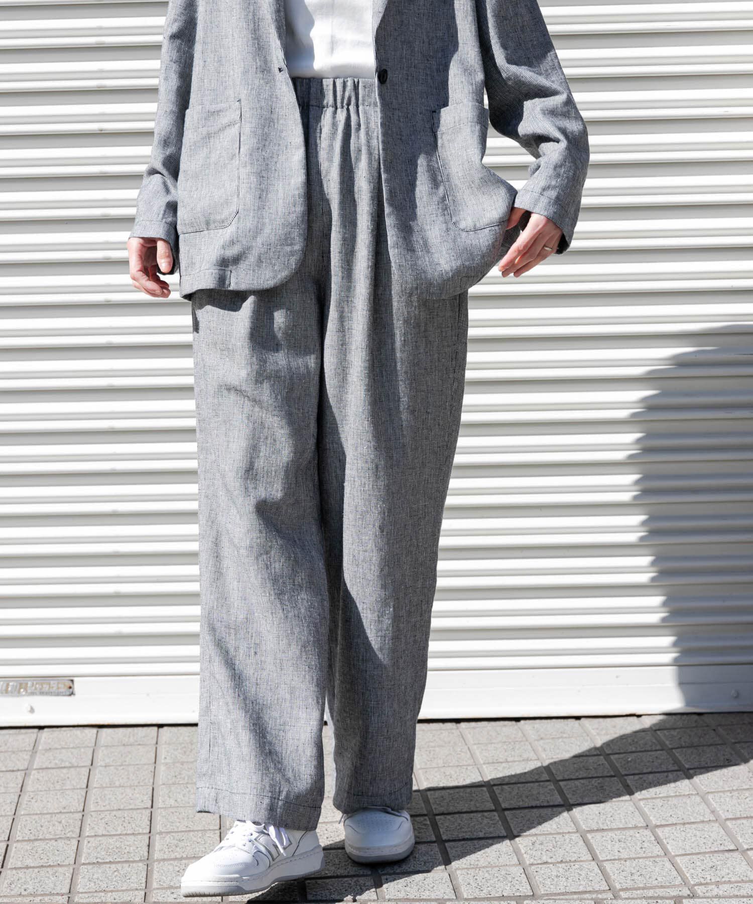 URBAN RESEARCH DOORS「FORK&SPOON　ヘンプ混イージーパンツ」|その他|