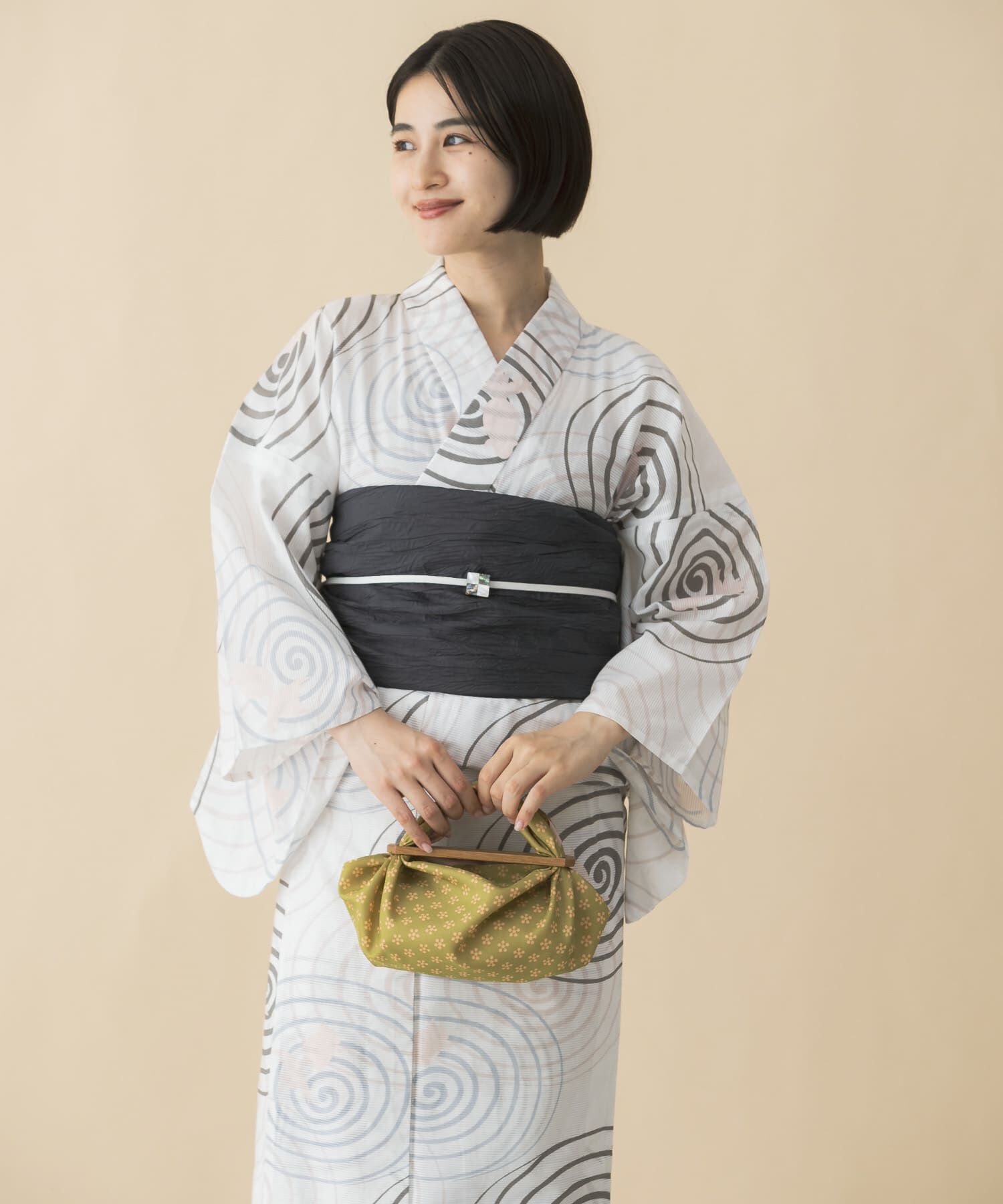 URBAN RESEARCH ROSSO「綿絽ゆかた 水紋に金魚」|その他|