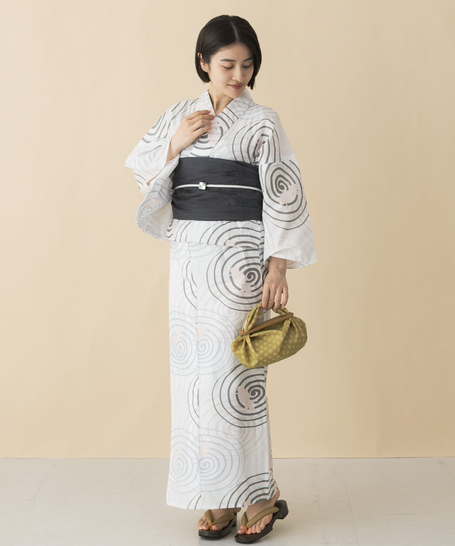URBAN RESEARCH ROSSO「綿絽ゆかた 水紋に金魚」|その他|