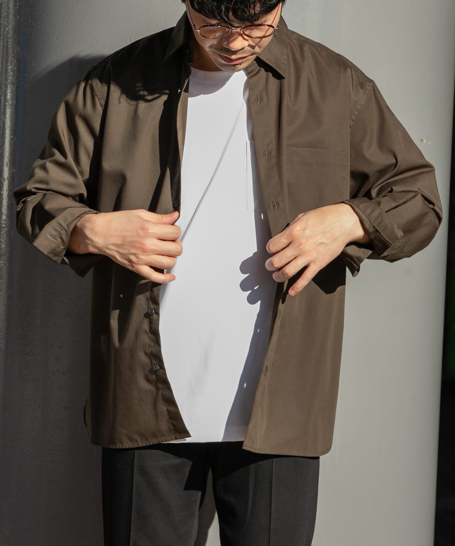 URBAN RESEARCH ROSSO「『防シワ/防臭』アーバンリラックスブロードシャツ」|シャツ・ブラウス|