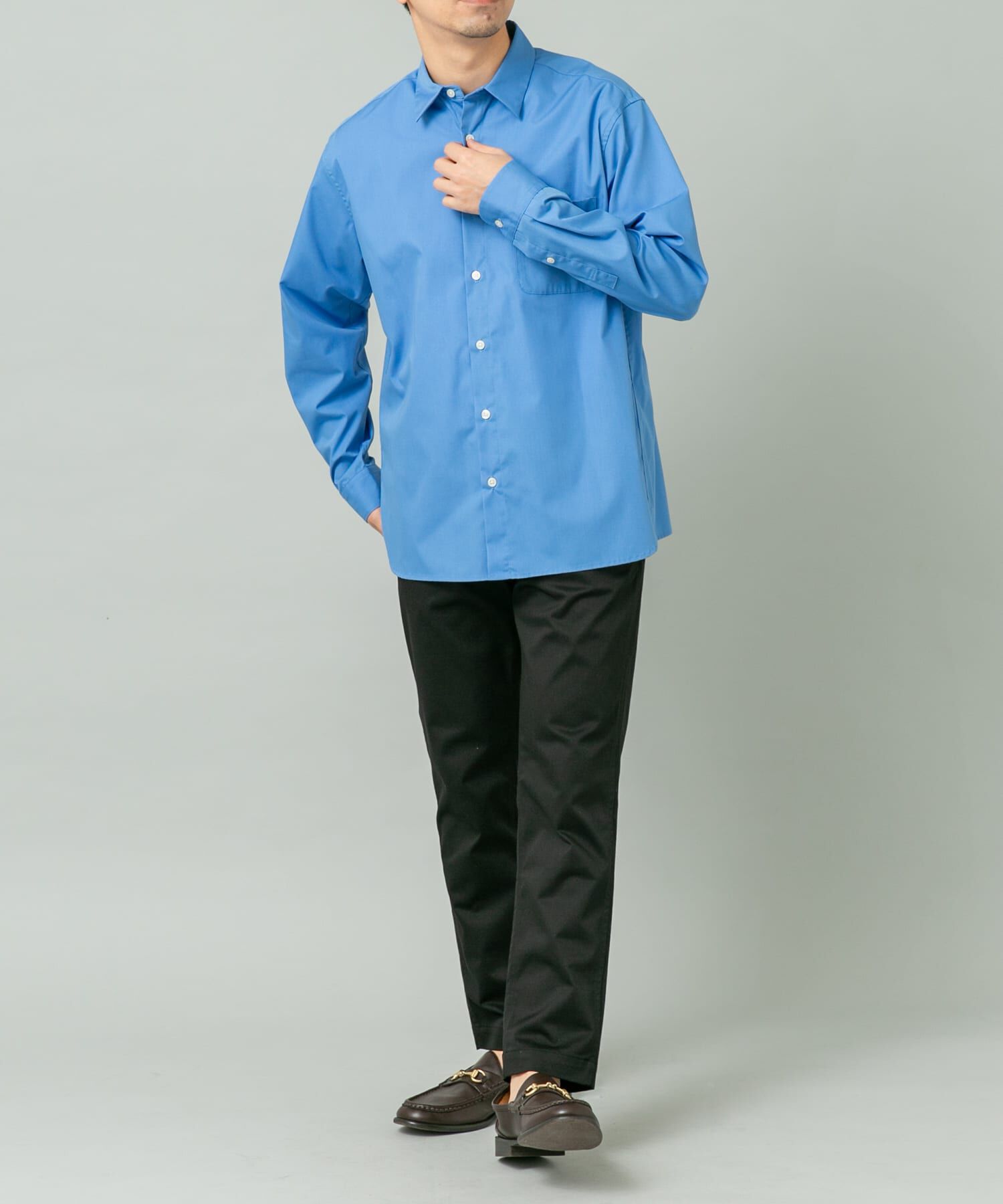 URBAN RESEARCH ROSSO「『防シワ/防臭』アーバンリラックスブロードシャツ」|シャツ・ブラウス|