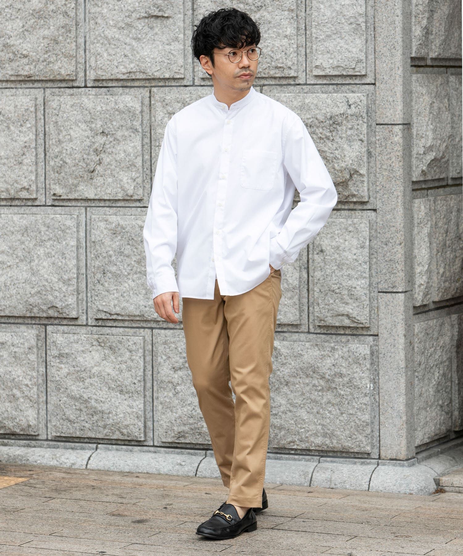 URBAN RESEARCH ROSSO「『WEB限定』『防シワ/防臭』アーバンリラックスブロードバンドシャツ」|シャツ・ブラウス|