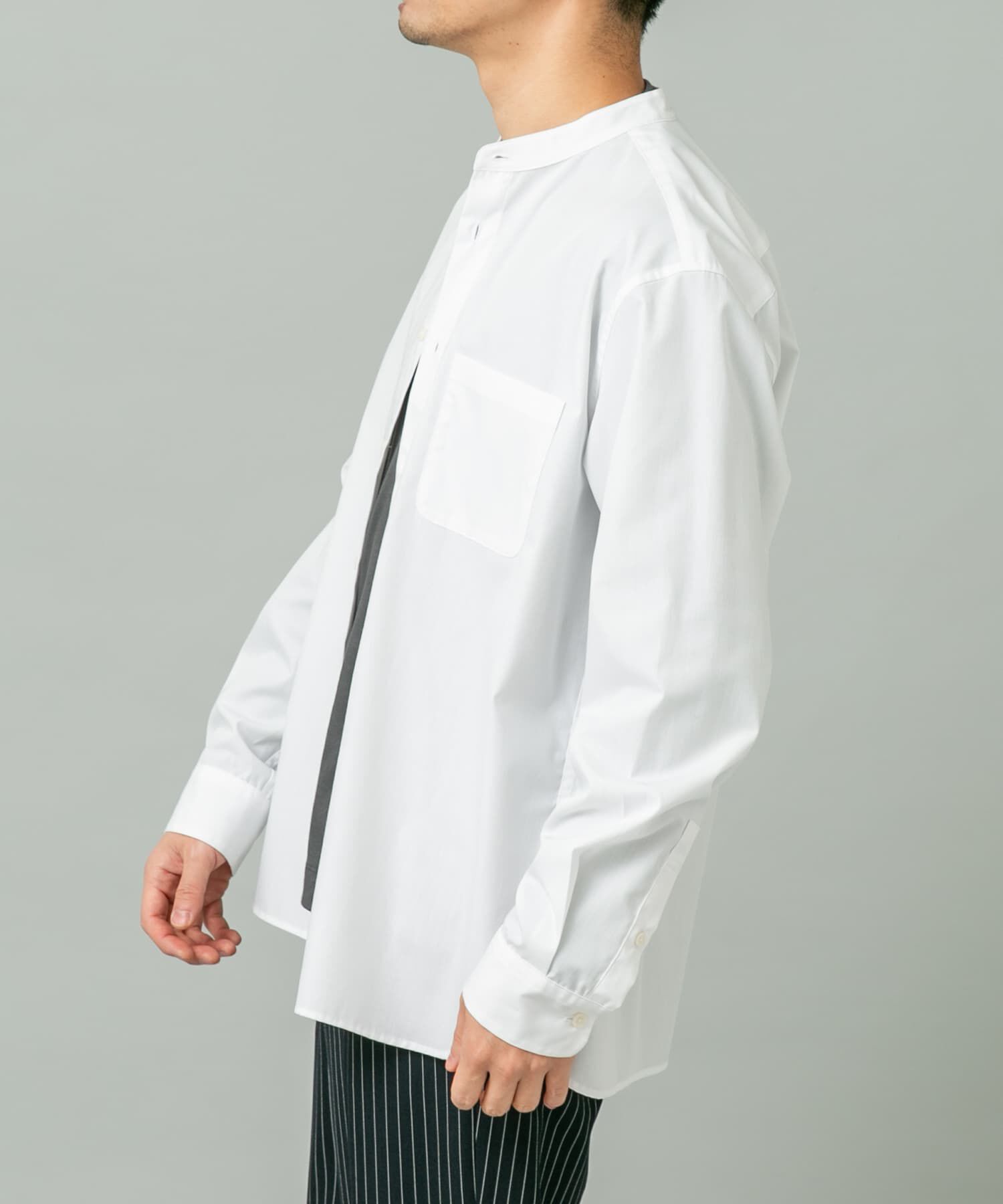 URBAN RESEARCH ROSSO「『WEB限定』『防シワ/防臭』アーバンリラックスブロードバンドシャツ」|シャツ・ブラウス|