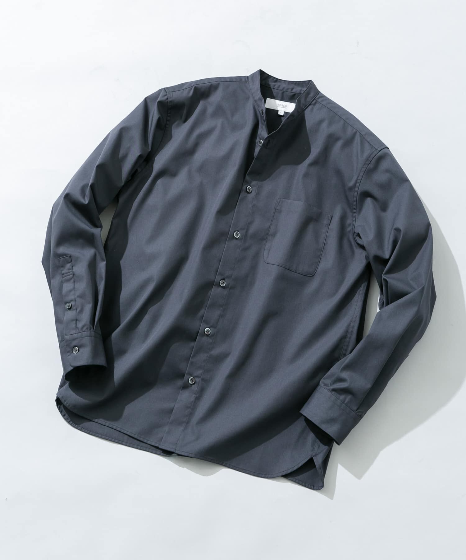 URBAN RESEARCH ROSSO「『WEB限定』『防シワ/防臭』アーバンリラックスブロードバンドシャツ」|シャツ・ブラウス|チャコールグレー