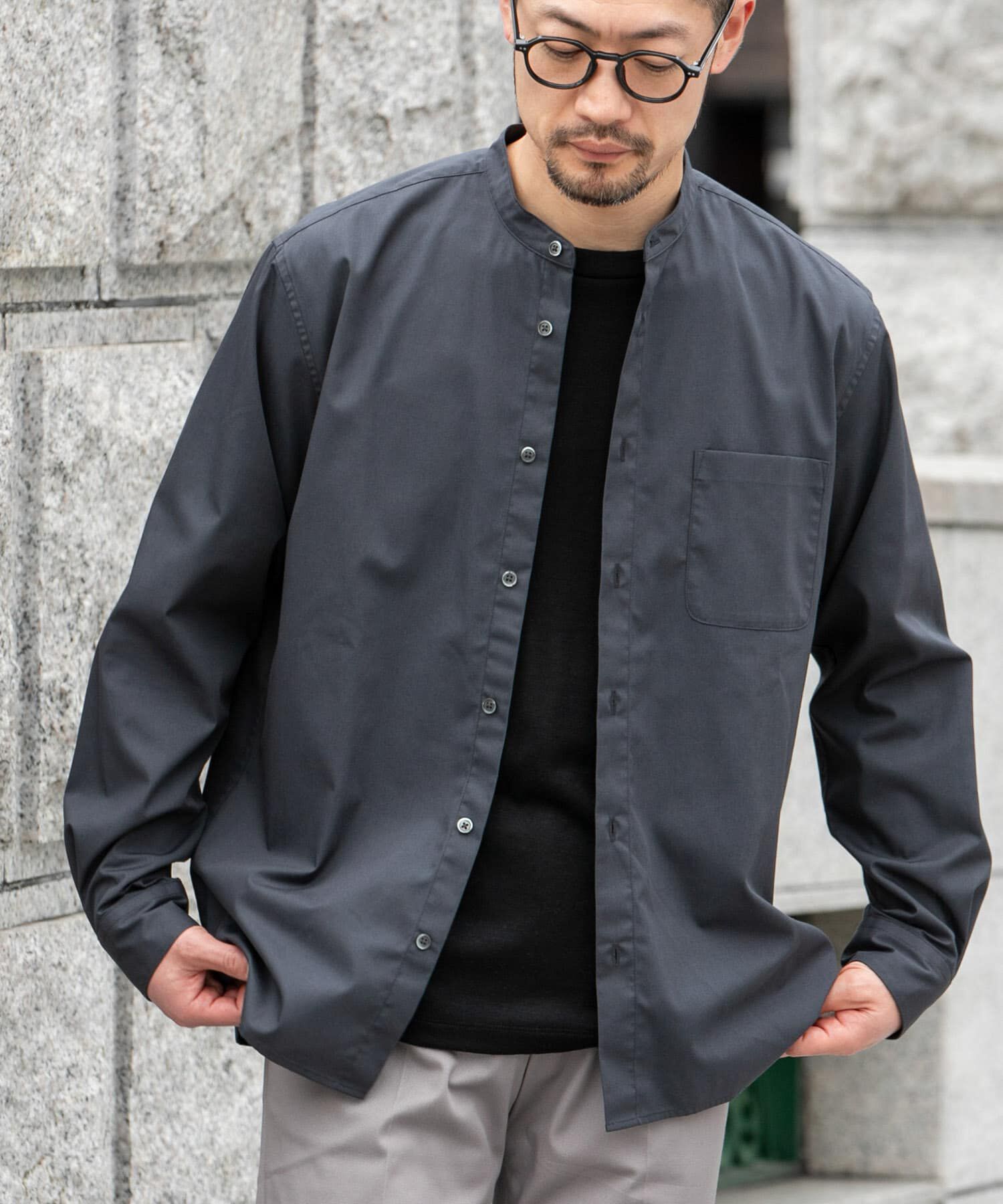 URBAN RESEARCH ROSSO「『WEB限定』『防シワ/防臭』アーバンリラックスブロードバンドシャツ」|シャツ・ブラウス|