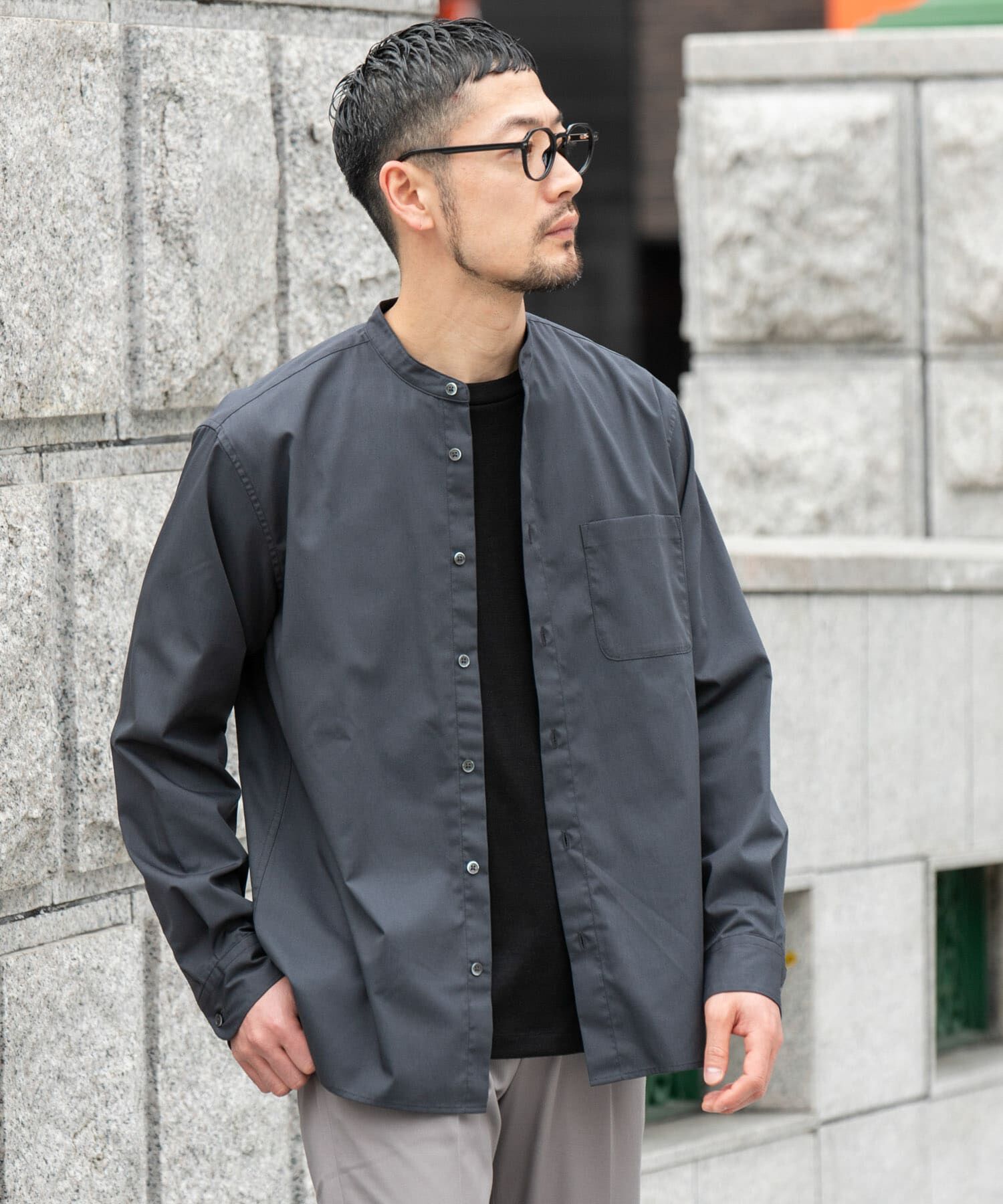 URBAN RESEARCH ROSSO「『WEB限定』『防シワ/防臭』アーバンリラックスブロードバンドシャツ」|シャツ・ブラウス|