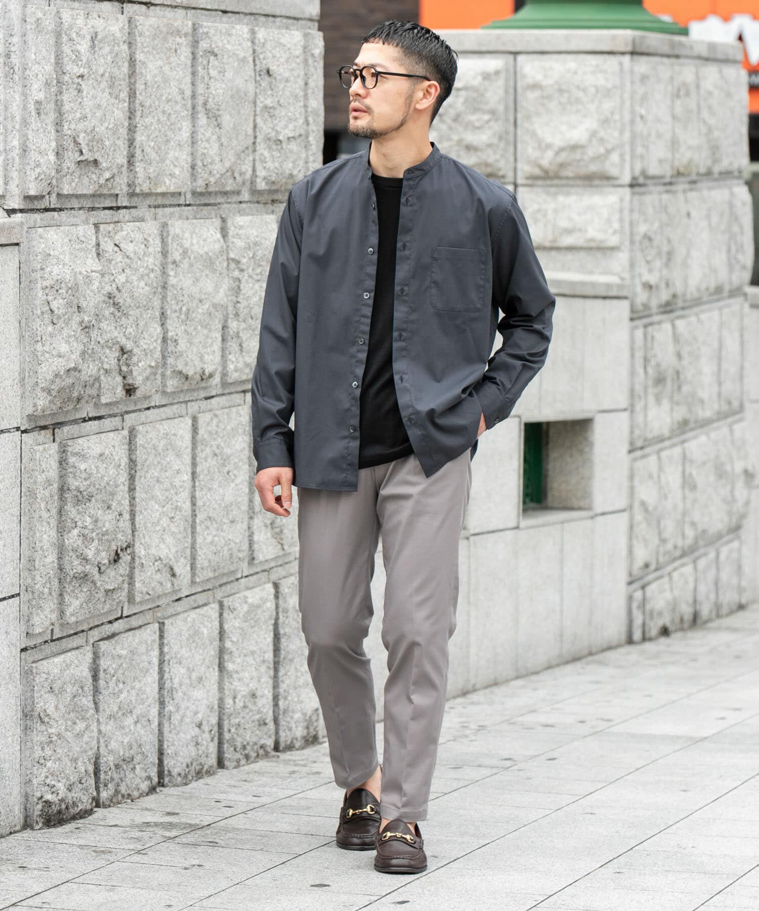 URBAN RESEARCH ROSSO「『WEB限定』『防シワ/防臭』アーバンリラックスブロードバンドシャツ」|シャツ・ブラウス|