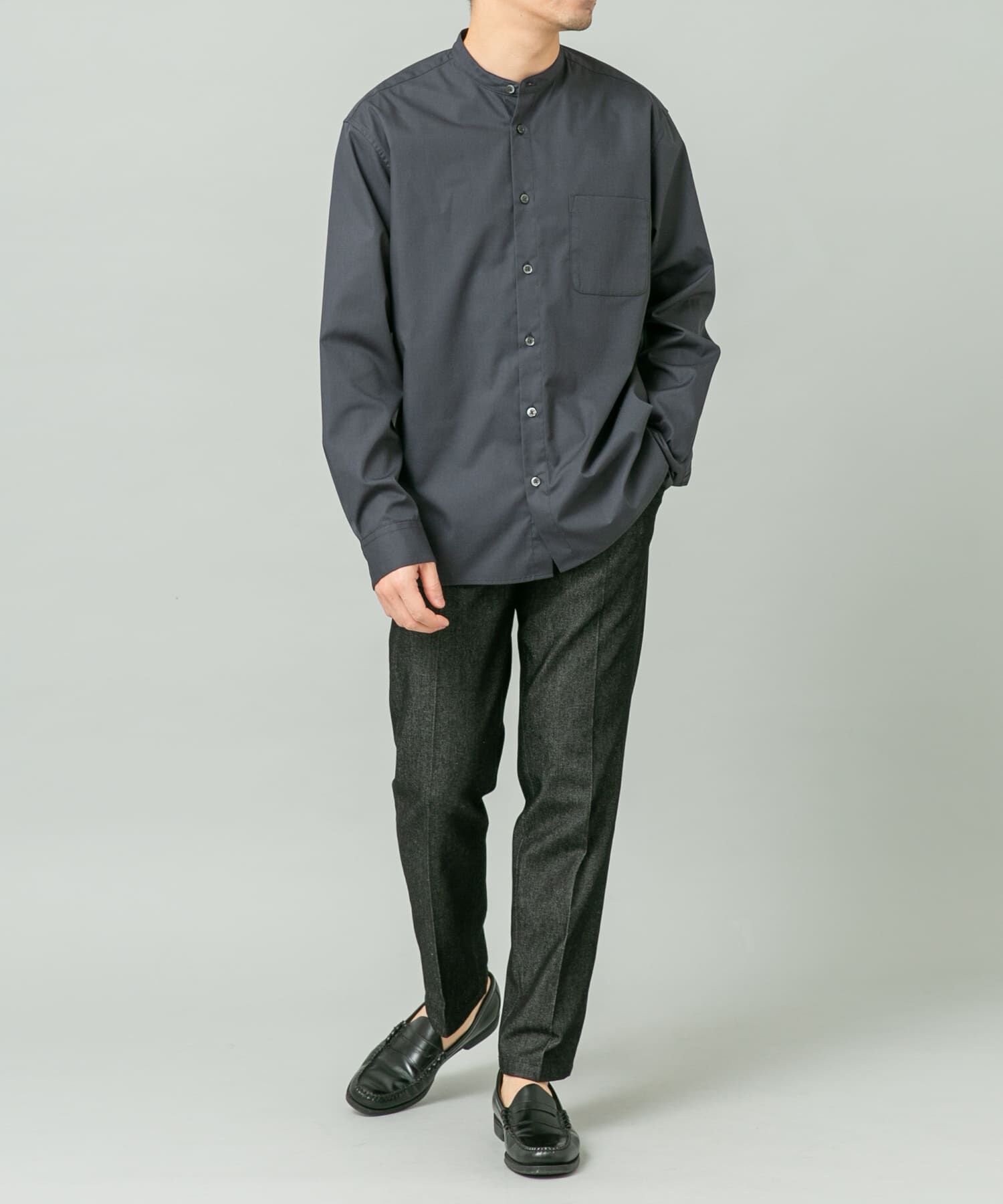 URBAN RESEARCH ROSSO「『WEB限定』『防シワ/防臭』アーバンリラックスブロードバンドシャツ」|シャツ・ブラウス|