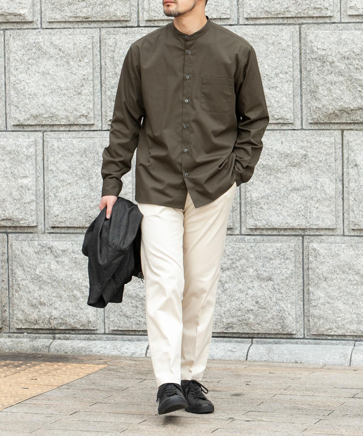 URBAN RESEARCH ROSSO「『WEB限定』『防シワ/防臭』アーバンリラックスブロードバンドシャツ」|シャツ・ブラウス|