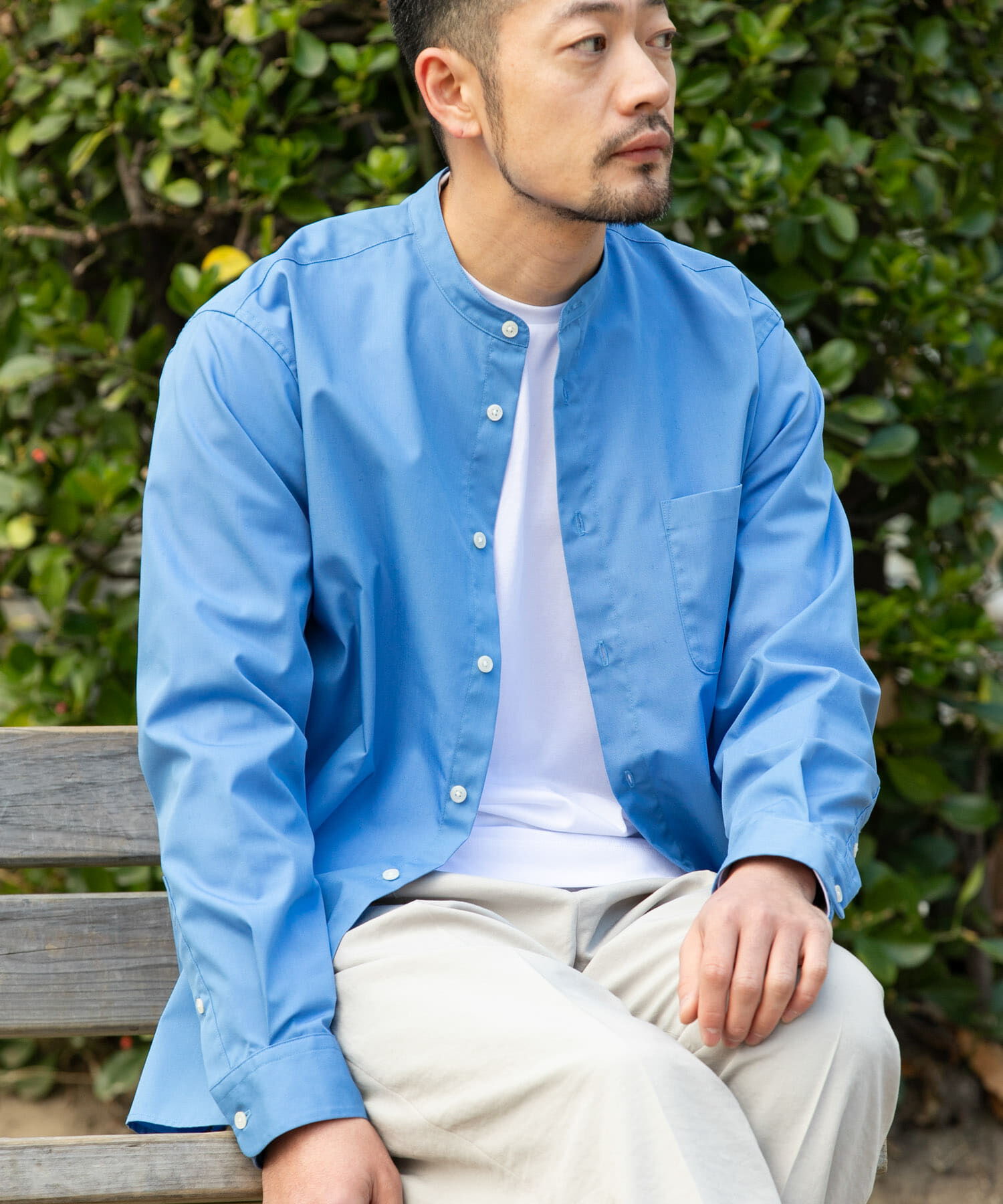 URBAN RESEARCH ROSSO「『WEB限定』『防シワ/防臭』アーバンリラックスブロードバンドシャツ」|シャツ・ブラウス|