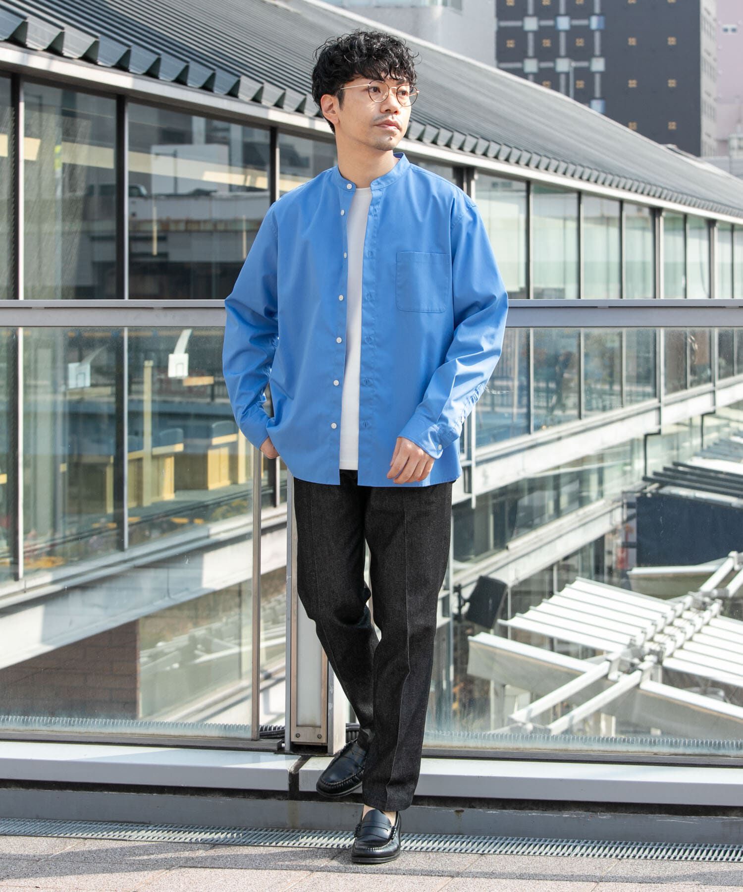 URBAN RESEARCH ROSSO「『WEB限定』『防シワ/防臭』アーバンリラックスブロードバンドシャツ」|シャツ・ブラウス|
