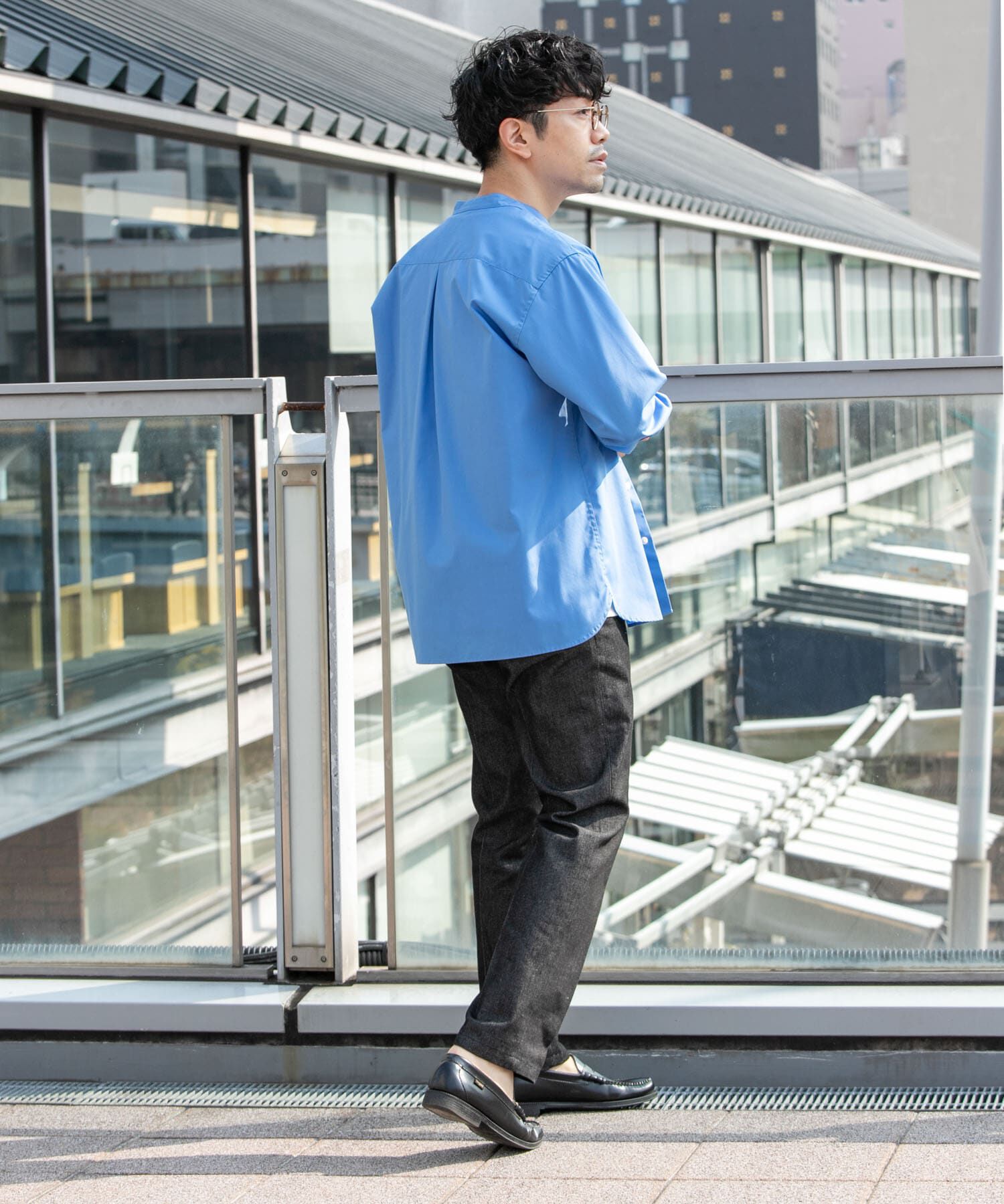 URBAN RESEARCH ROSSO「『WEB限定』『防シワ/防臭』アーバンリラックスブロードバンドシャツ」|シャツ・ブラウス|