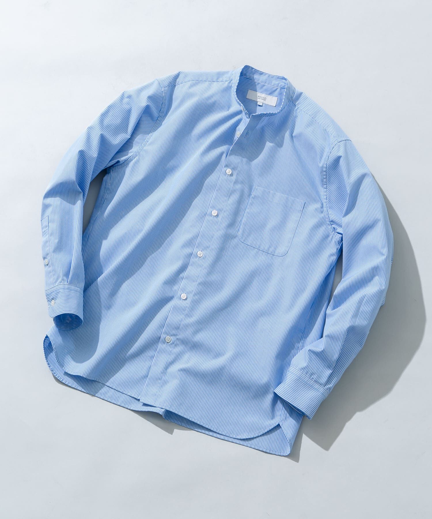 URBAN RESEARCH ROSSO「『WEB限定』『防シワ/防臭』アーバンリラックスブロードバンドシャツ」|シャツ・ブラウス|ライトブルー