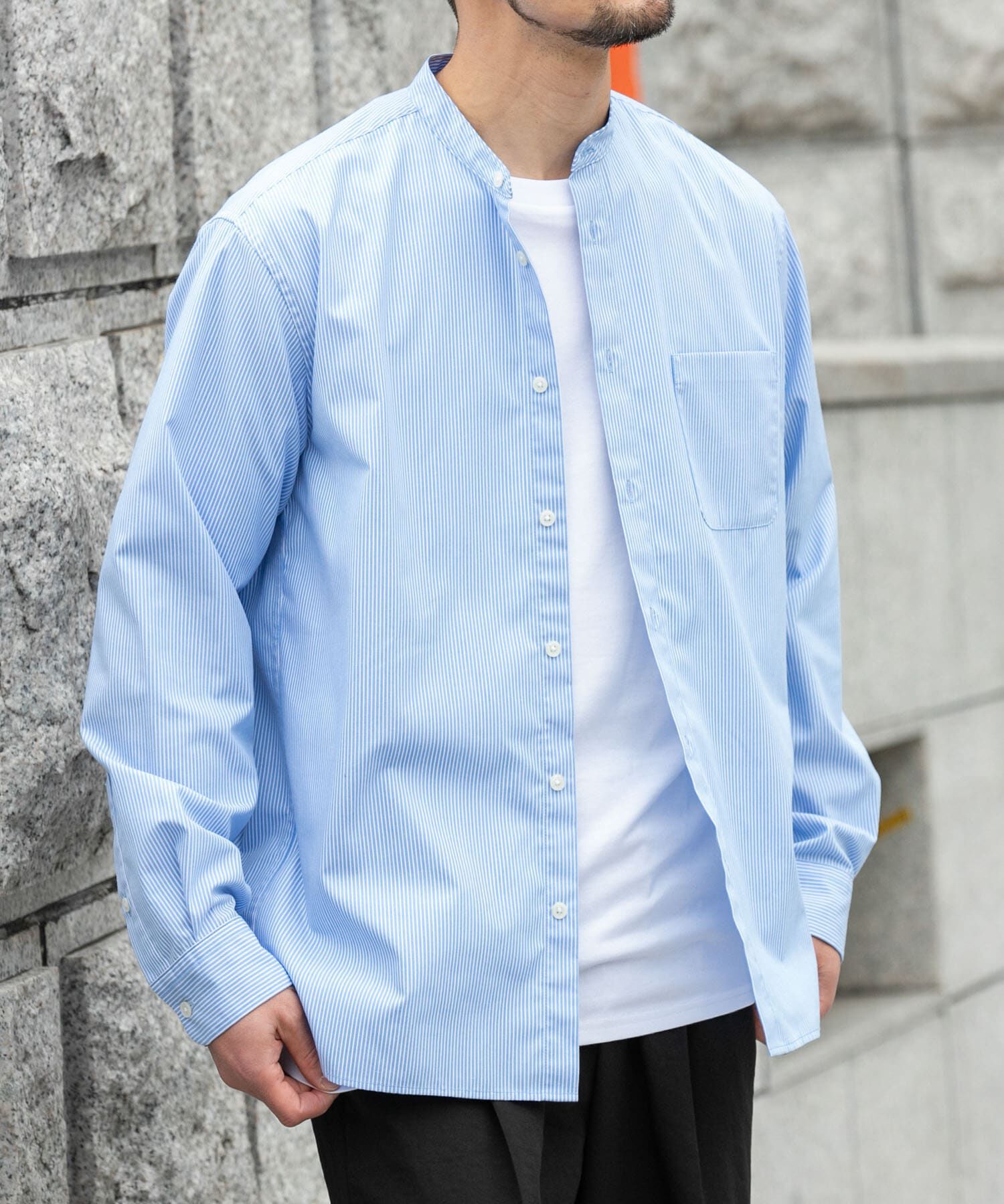 URBAN RESEARCH ROSSO「『WEB限定』『防シワ/防臭』アーバンリラックスブロードバンドシャツ」|シャツ・ブラウス|