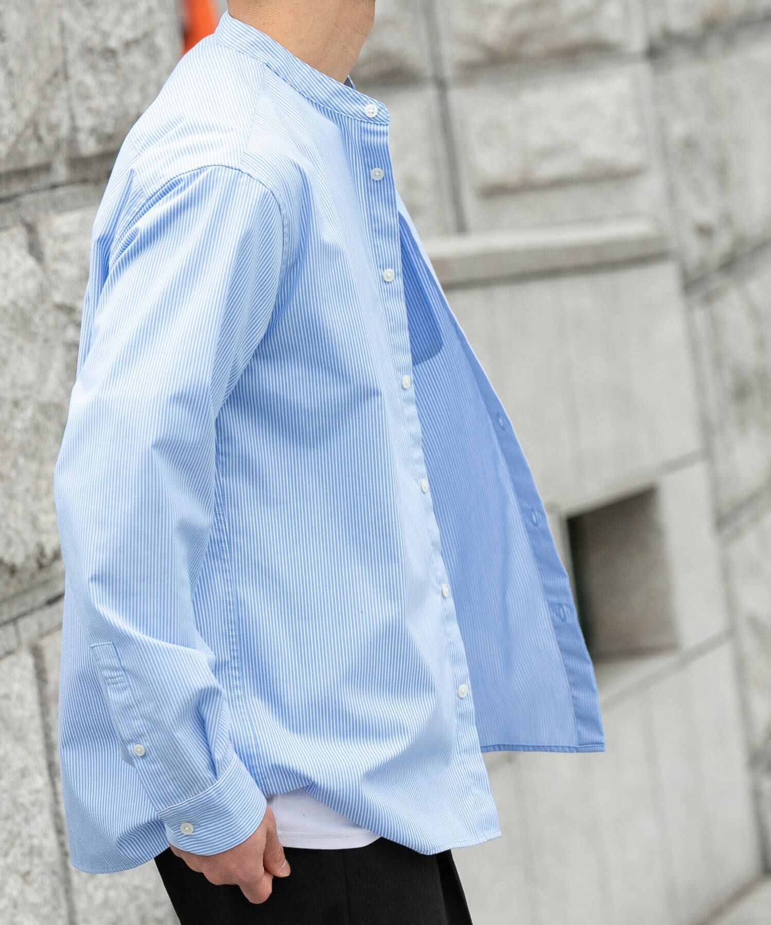 URBAN RESEARCH ROSSO「『WEB限定』『防シワ/防臭』アーバンリラックスブロードバンドシャツ」|シャツ・ブラウス|