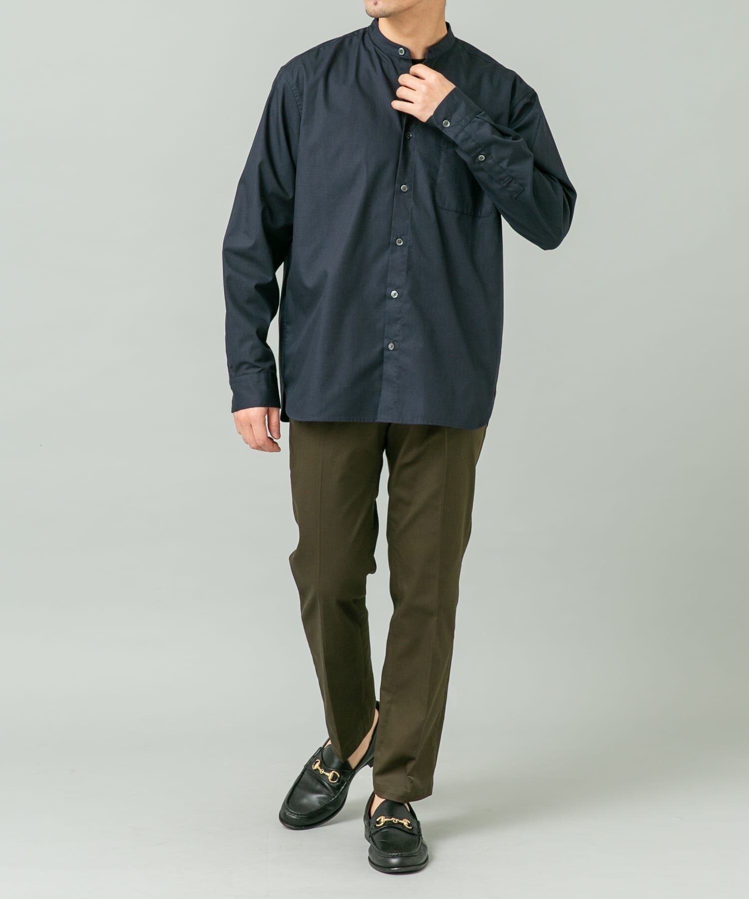 URBAN RESEARCH ROSSO「『WEB限定』『防シワ/防臭』アーバンリラックスブロードバンドシャツ」|シャツ・ブラウス|