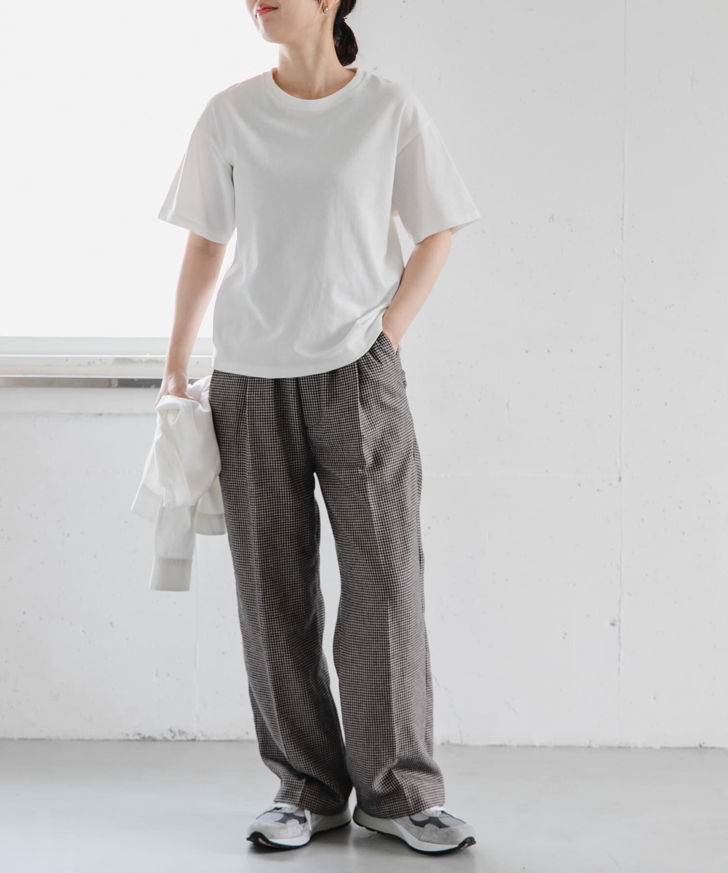 URBAN RESEARCH DOORS「FORK&SPOON　ソリッドショートスリーブTシャツ」|Tシャツ・カットソー|