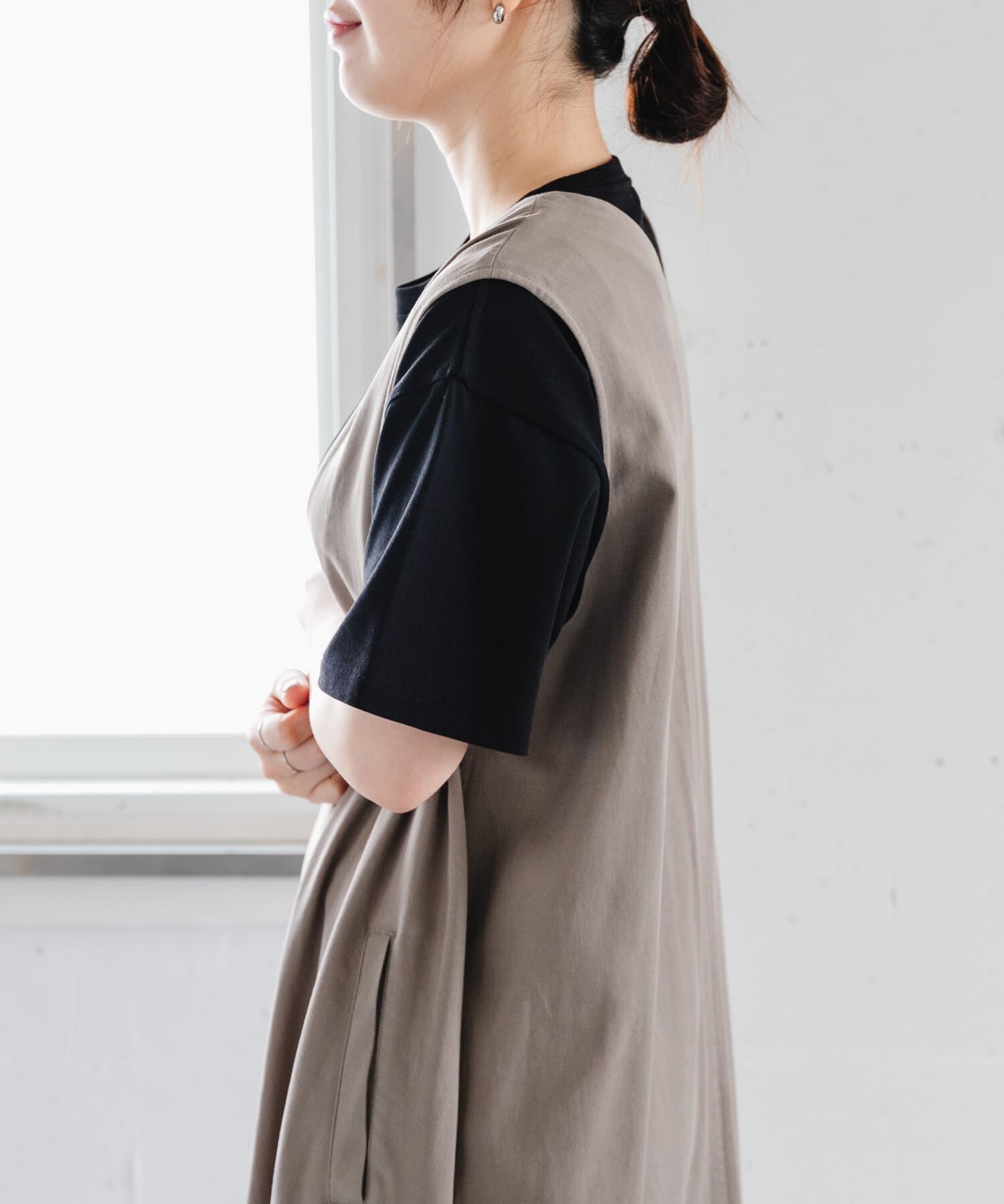 URBAN RESEARCH DOORS「FORK&SPOON　ソリッドショートスリーブTシャツ」|Tシャツ・カットソー|