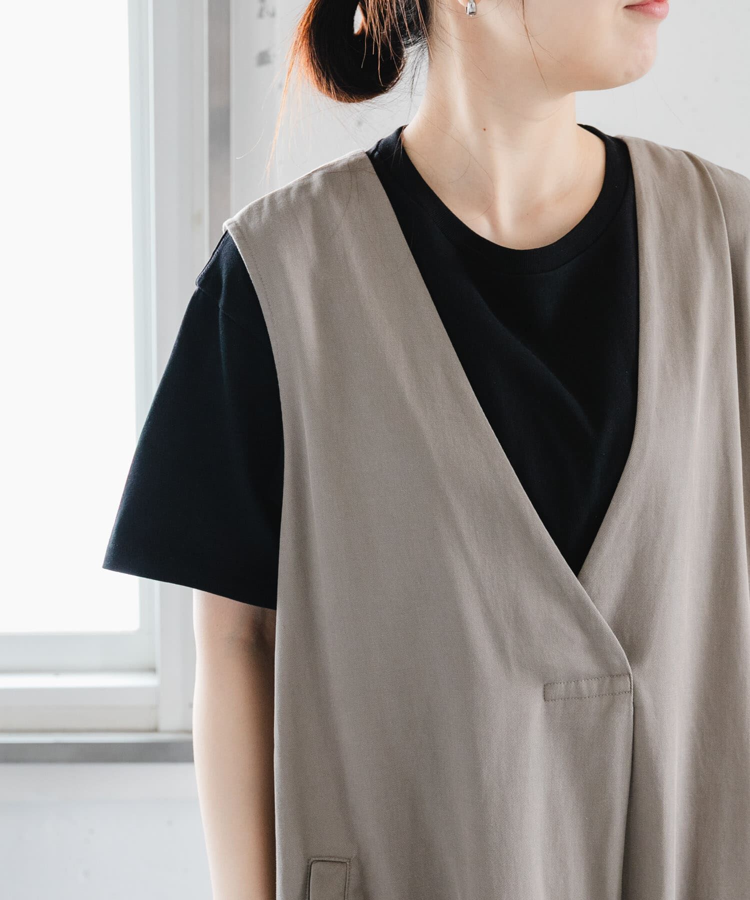 URBAN RESEARCH DOORS「FORK&SPOON　ソリッドショートスリーブTシャツ」|Tシャツ・カットソー|