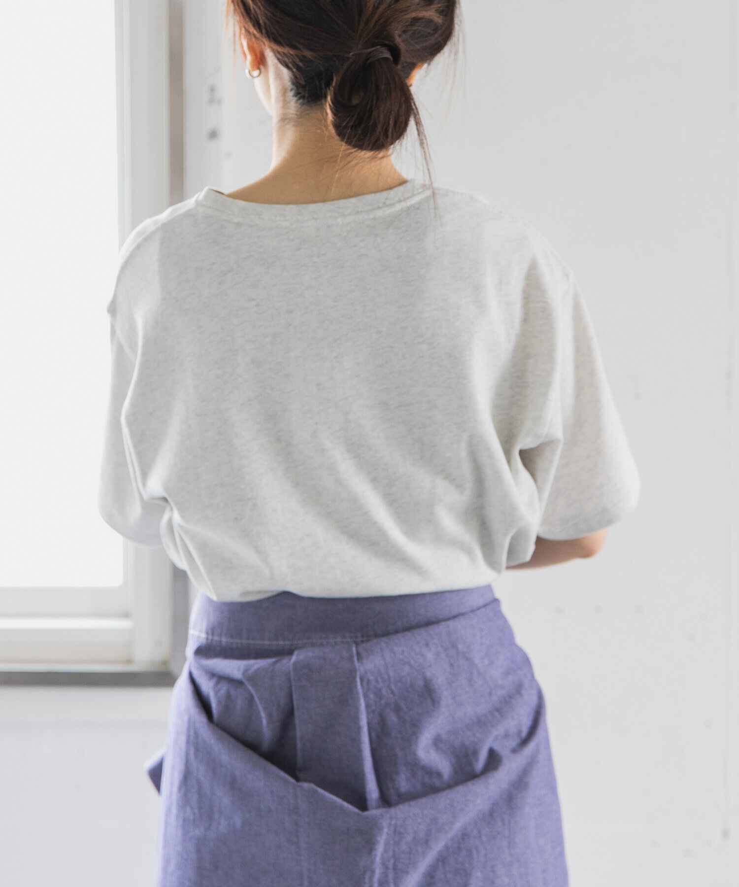 URBAN RESEARCH DOORS「FORK&SPOON　ソリッドショートスリーブTシャツ」|Tシャツ・カットソー|
