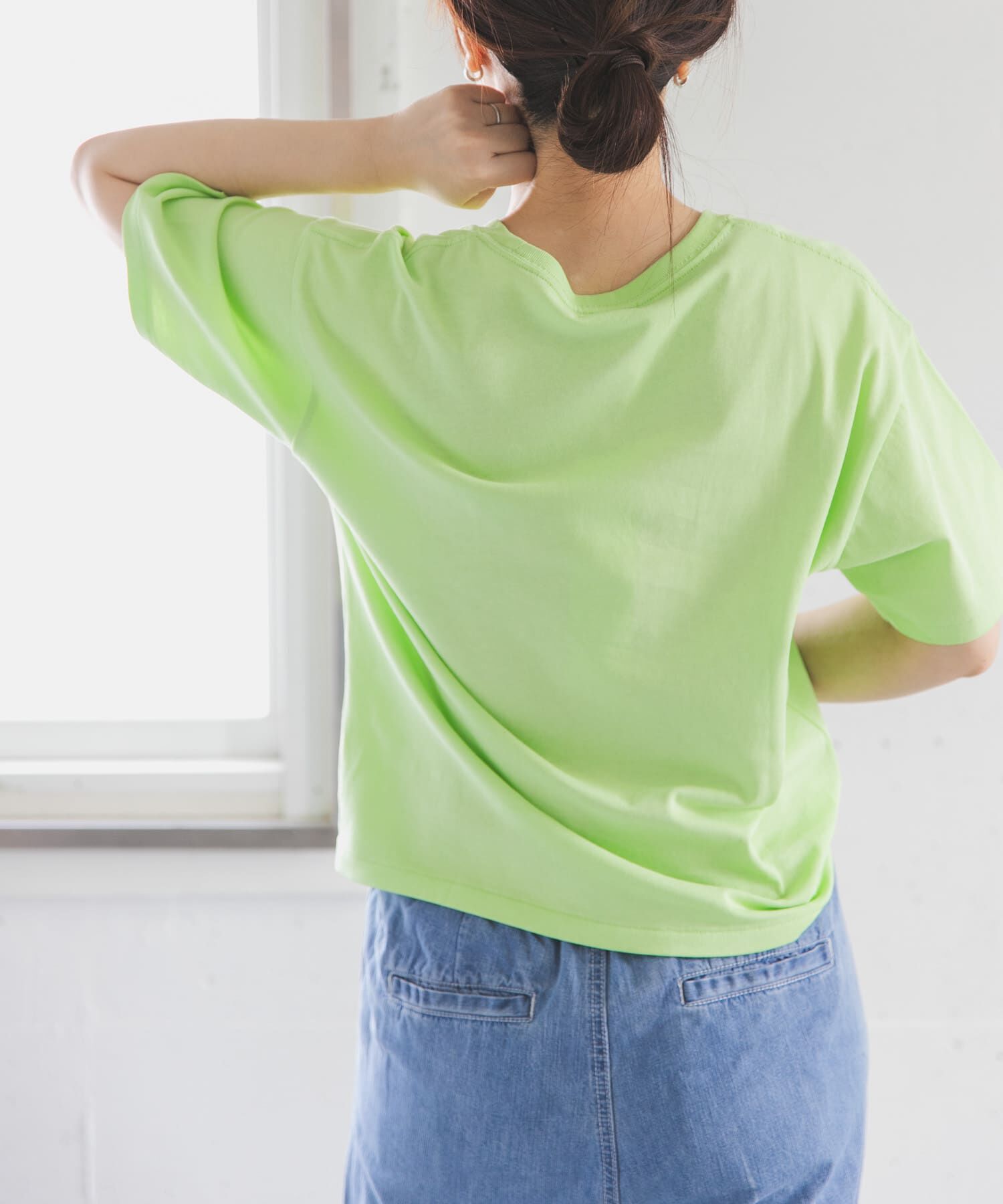 URBAN RESEARCH DOORS「FORK&SPOON　ソリッドショートスリーブTシャツ」|Tシャツ・カットソー|