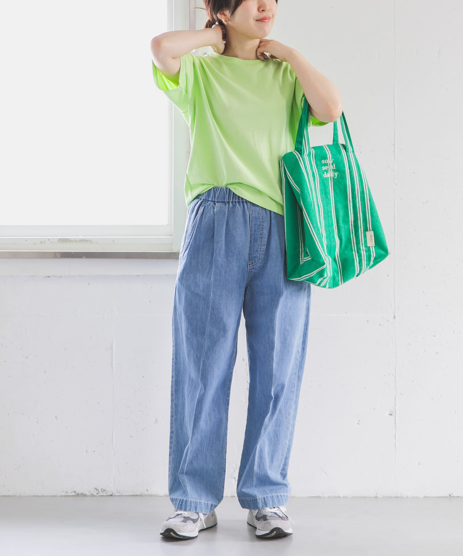 URBAN RESEARCH DOORS「FORK&SPOON　ソリッドショートスリーブTシャツ」|Tシャツ・カットソー|