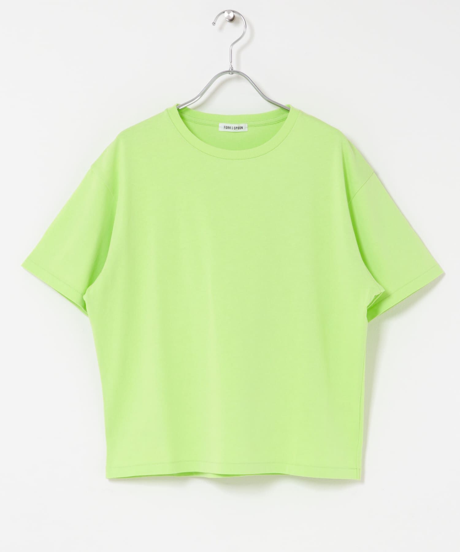 URBAN RESEARCH DOORS「FORK&SPOON　ソリッドショートスリーブTシャツ」|Tシャツ・カットソー|