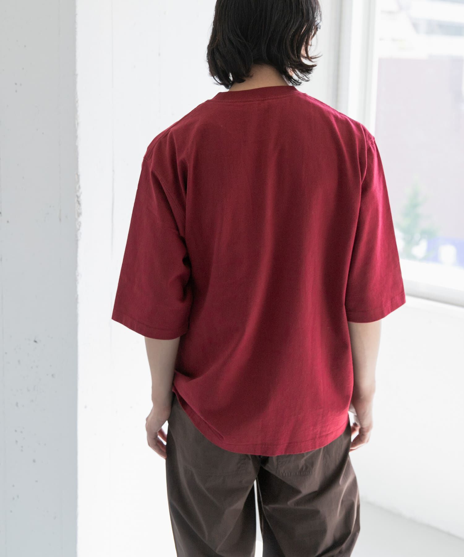 URBAN RESEARCH DOORS「FORK&SPOON　ナンバリングプリントTシャツ」|Tシャツ・カットソー|