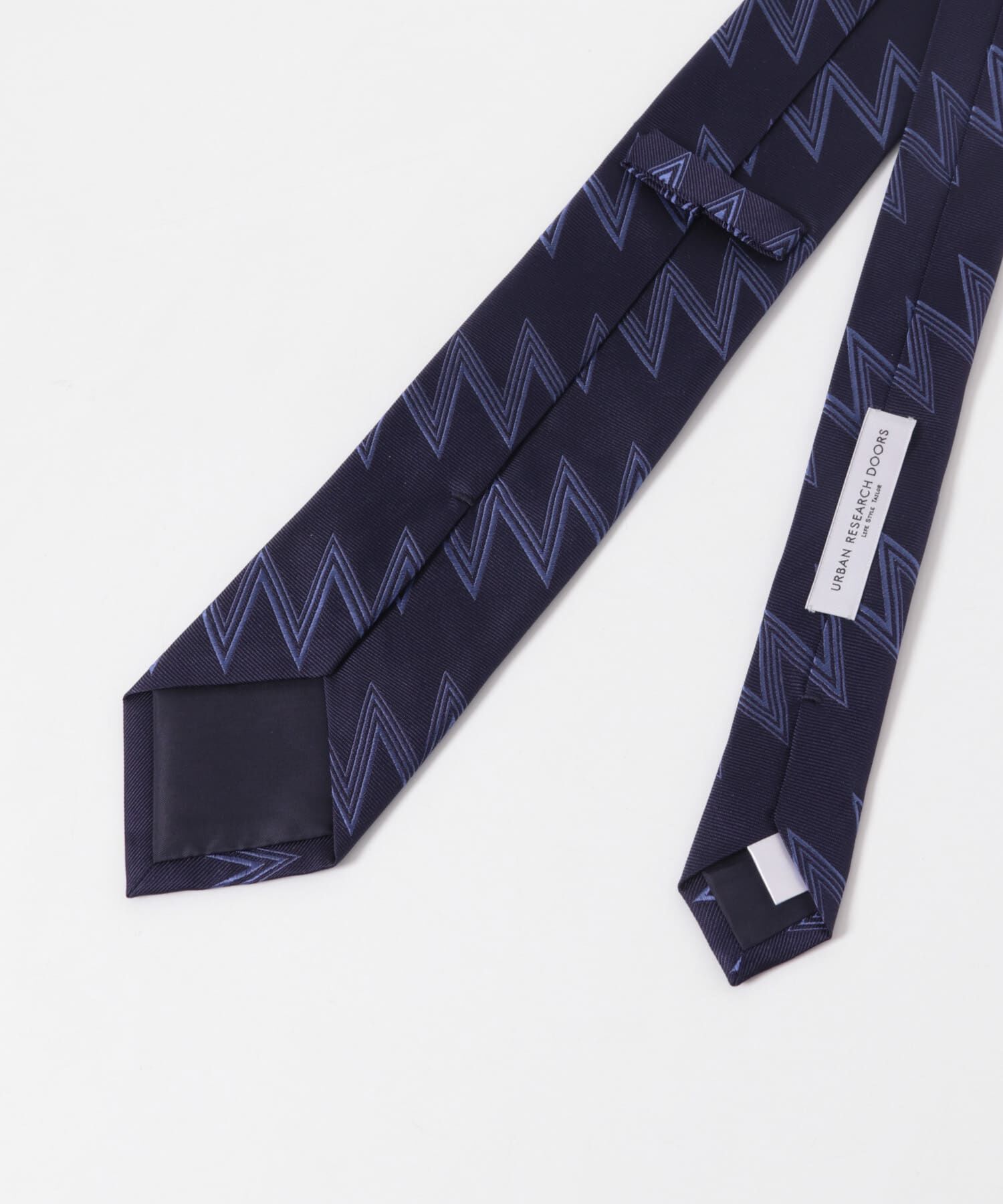 URBAN RESEARCH DOORS「LIFE STYLE TAILOR　26AW国内タイ ジグザグ1」|ネクタイ・蝶ネクタイ|