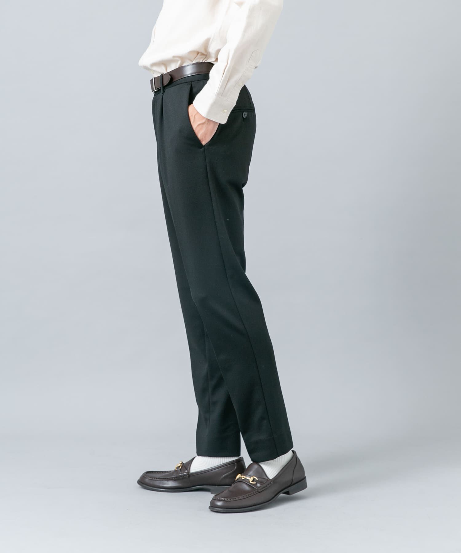 URBAN RESEARCH ROSSO「『セットアップ対応/防シワ』 ウールジャージーテーパードスラックス」|その他|