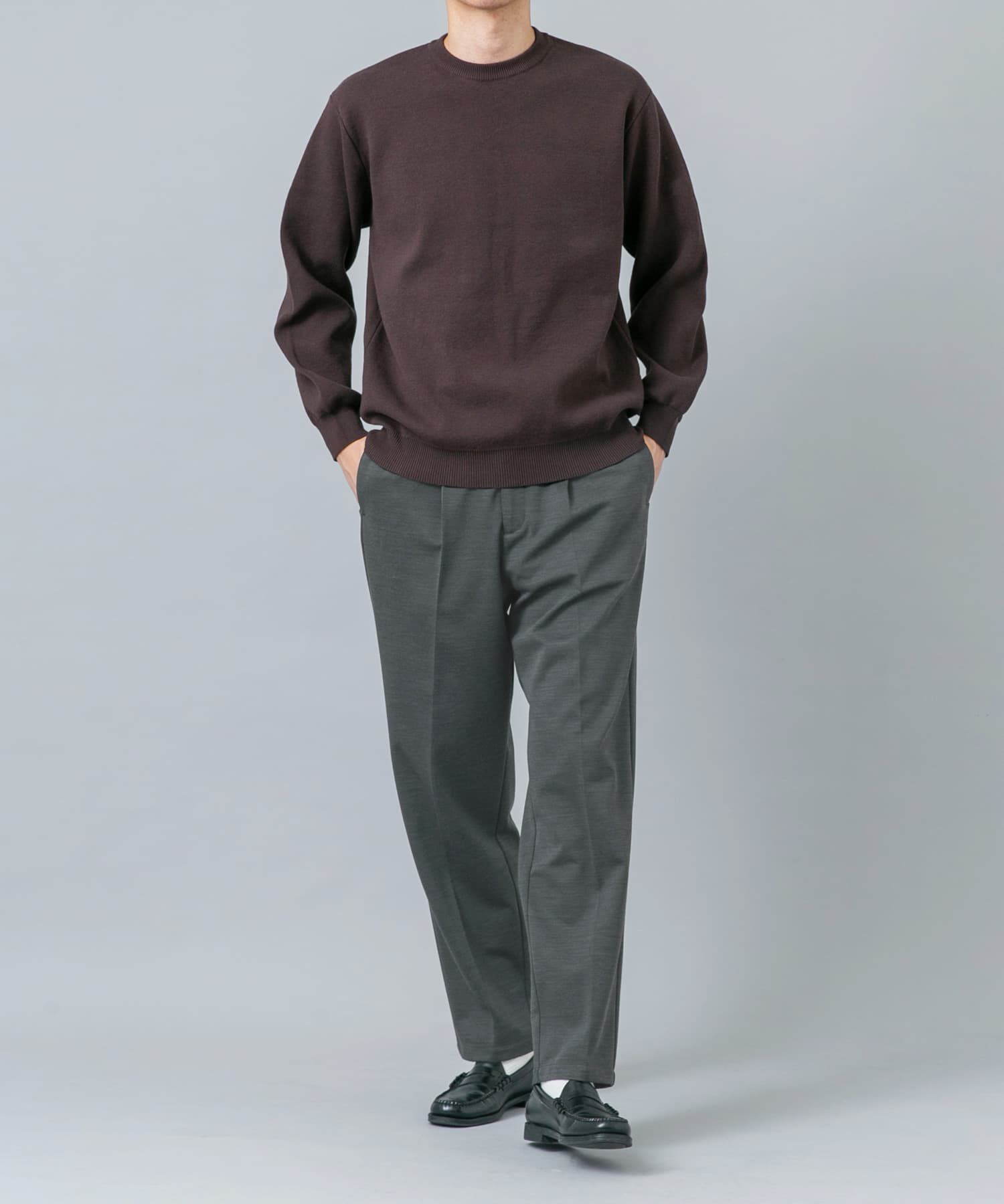 URBAN RESEARCH ROSSO「『セットアップ対応/防シワ』 ウールジャージーストレートスラックス」|その他|