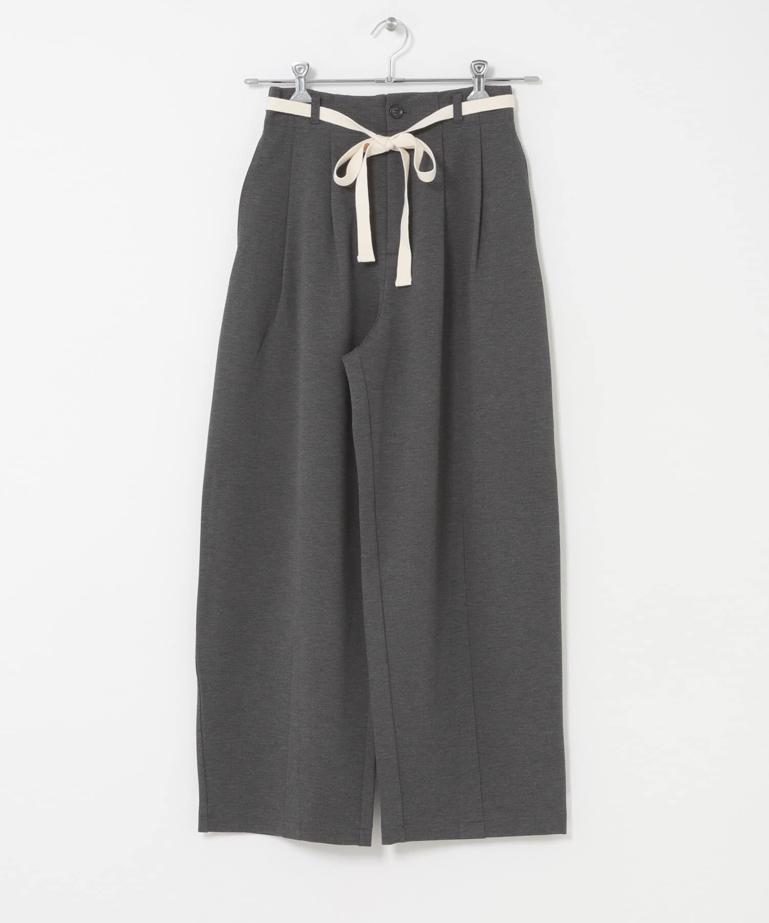 URBAN RESEARCH DOORS「ウエストリボンカットカーブパンツ」|その他|