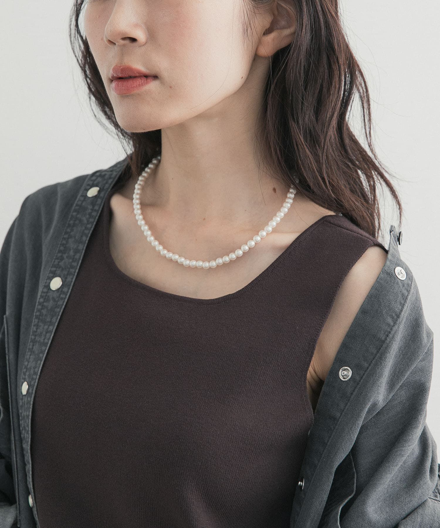URBAN RESEARCH DOORS「パールマンテルネックレス」|ネックレス|