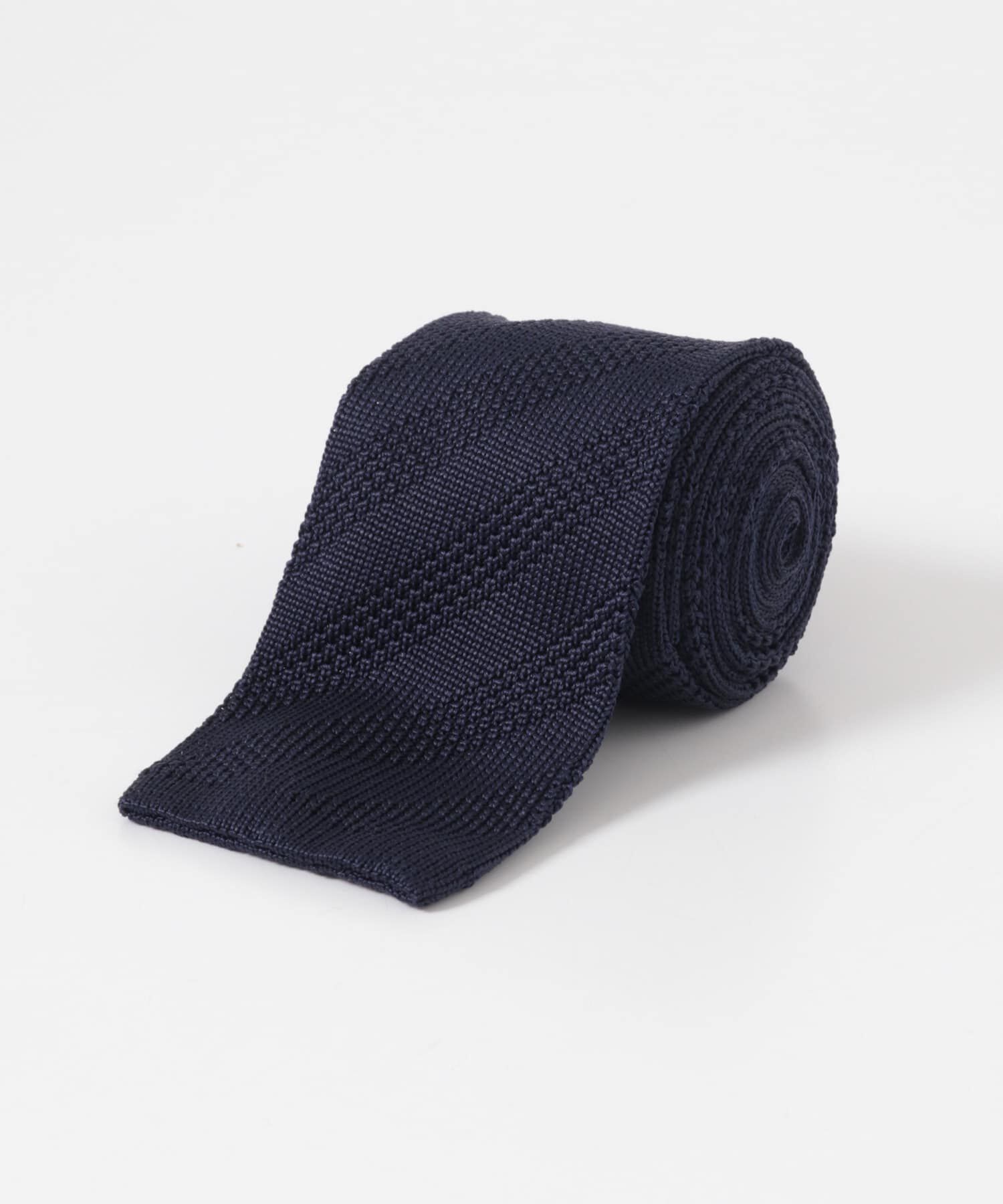URBAN RESEARCH DOORS「LIFE STYLE TAILOR　シルクニットタイST」|ネクタイ・蝶ネクタイ|ネイビー