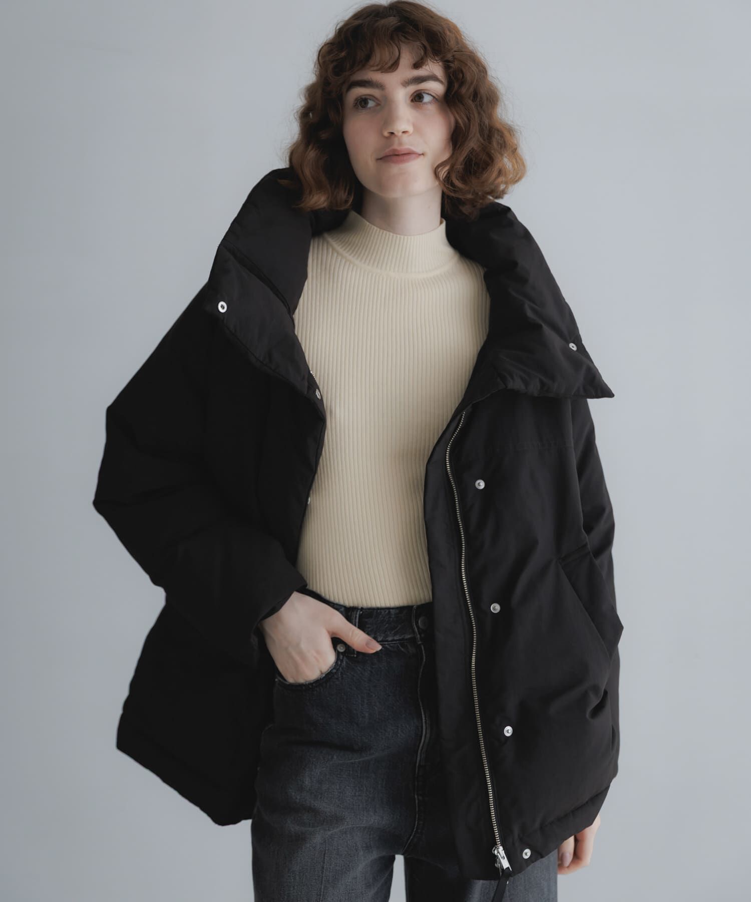 Sonny Label 「撥水ビッグカラーダウンコート」|ダウン|