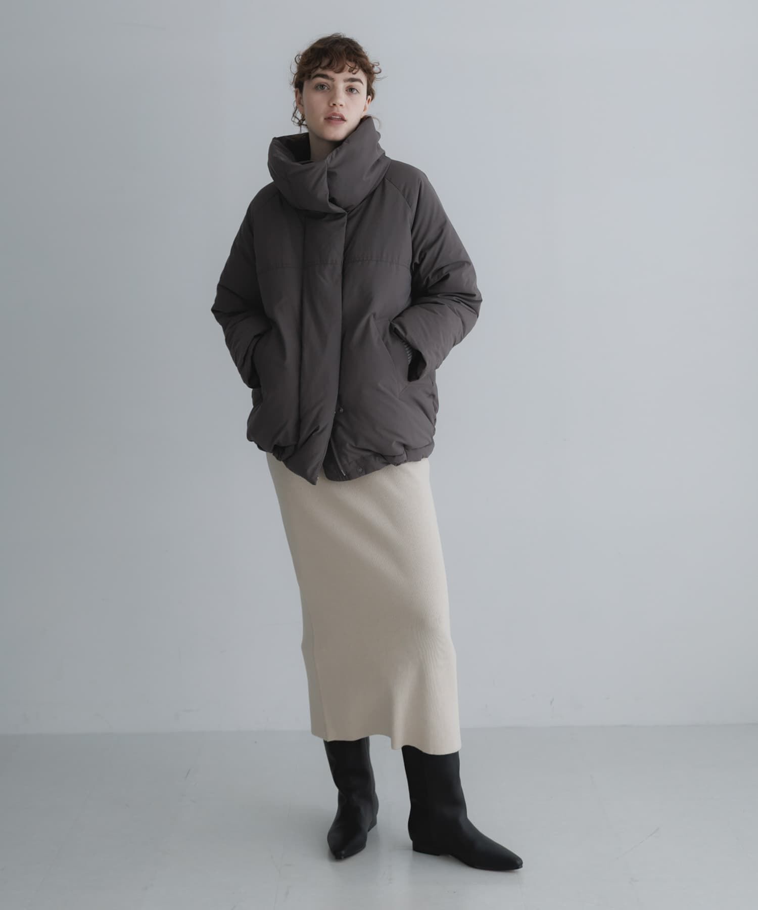 Sonny Label 「撥水ビッグカラーダウンコート」|ダウン|