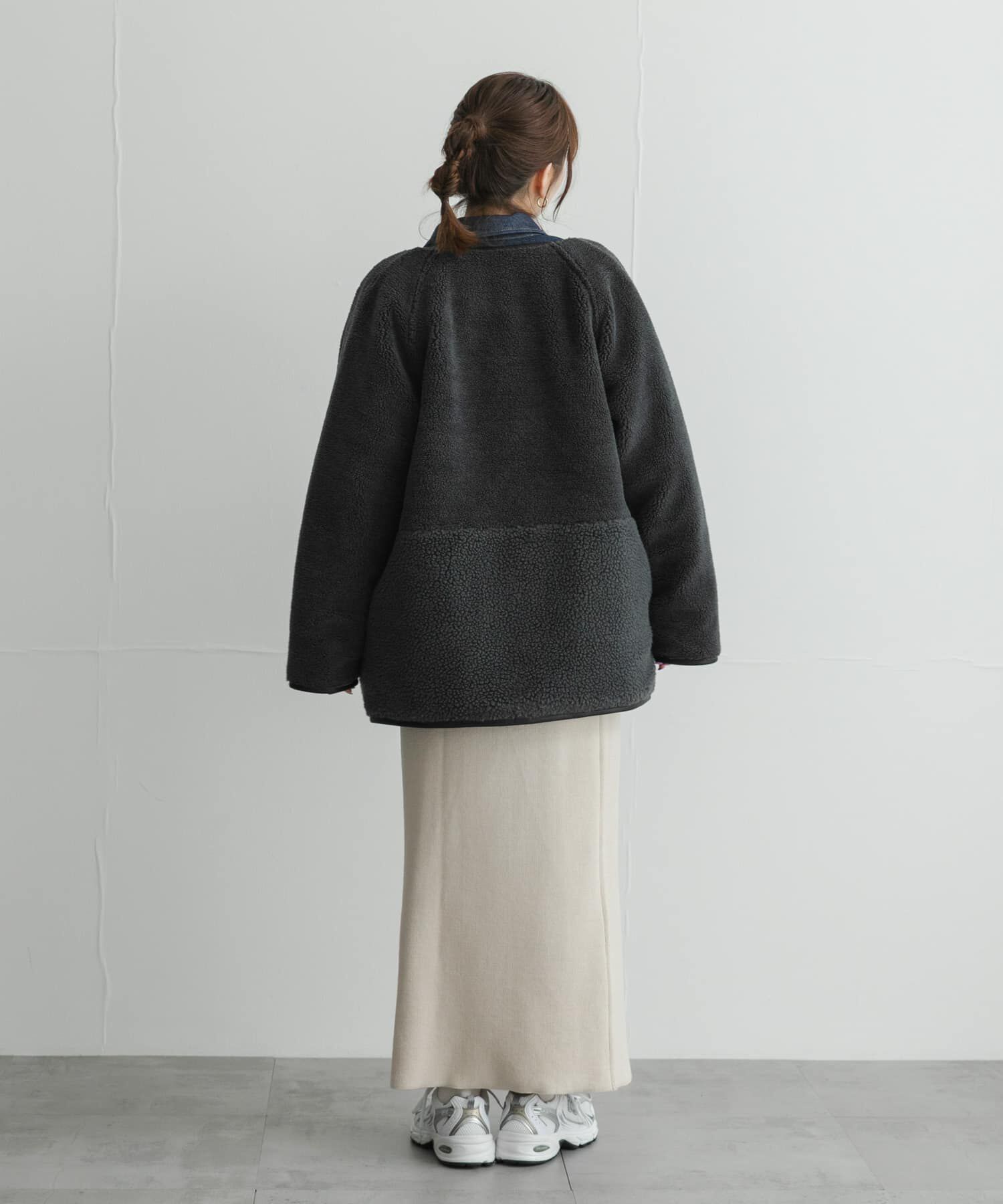 Sonny Label 「リバーシブルボア撥水キルティングコート」|ダウン|
