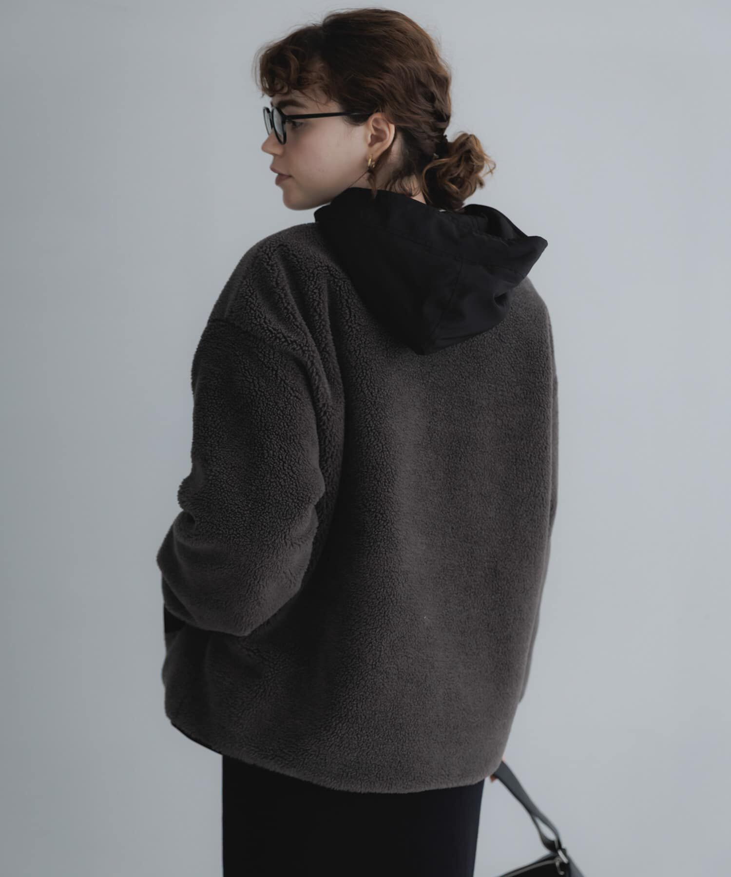 Sonny Label 「リバーシブルボア撥水ショートコート」|ダウン|