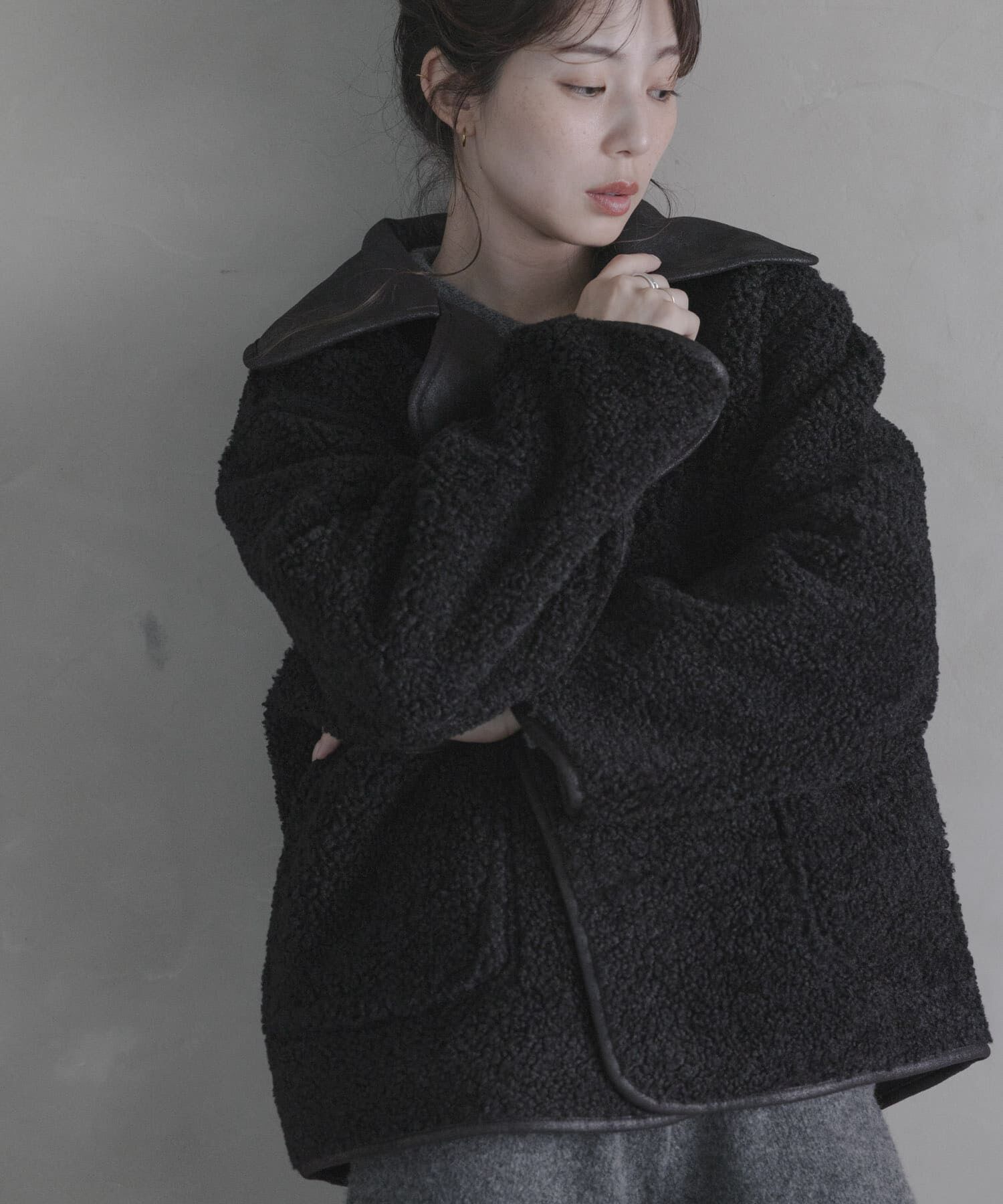 Sonny Label 「リバーシブルフェイクムートンボアコート」|その他|