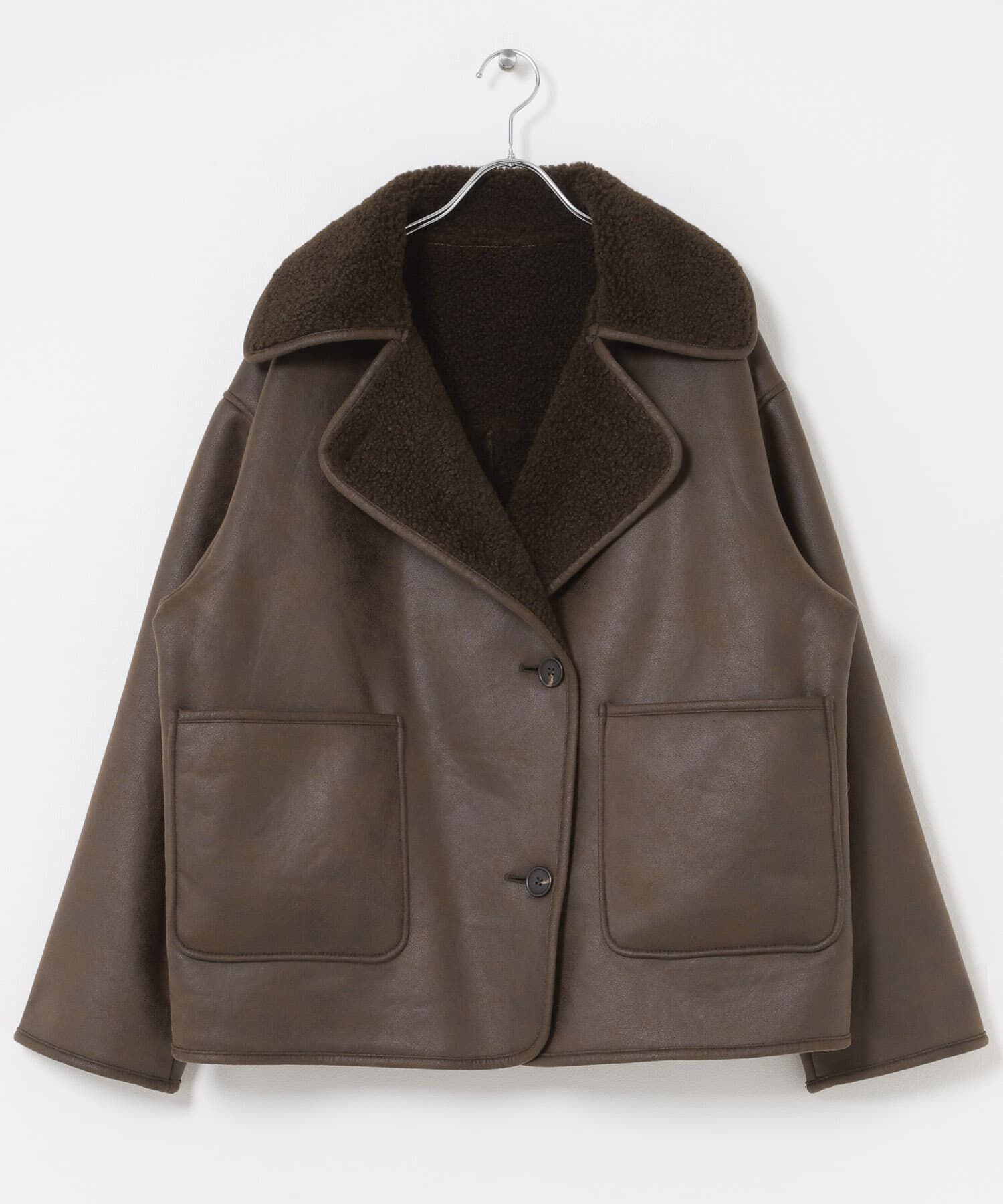 Sonny Label 「リバーシブルフェイクムートンボアコート」|その他|