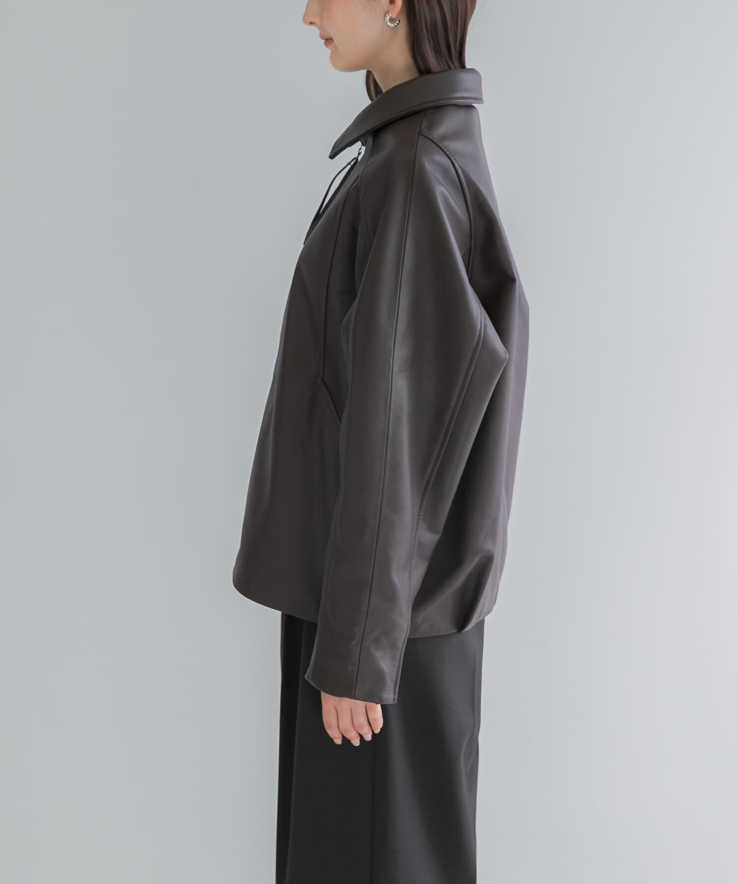 URBAN RESEARCH ROSSO「シープレザーzipブルゾン」|その他|
