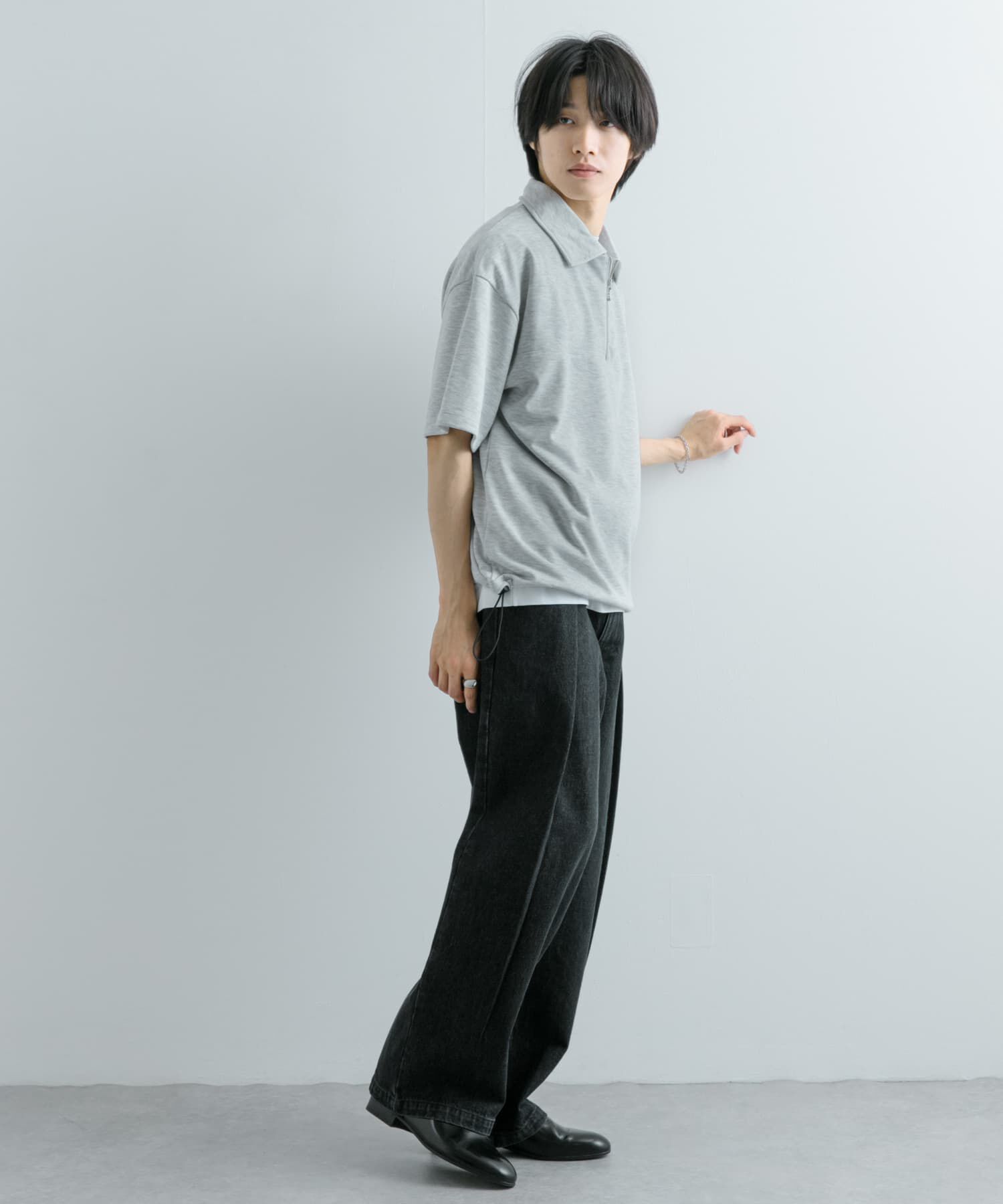 SENSE OF PLACE by URBAN RESEARCH「『別注』TeddyBear&times;SENSE OF PLACE　テディベアハーフZIPスウェット」|スウェット・ジャージ|