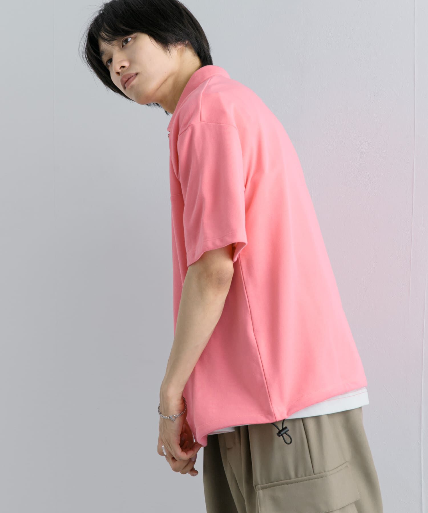 SENSE OF PLACE by URBAN RESEARCH「『別注』TeddyBear&times;SENSE OF PLACE　テディベアハーフZIPスウェット」|スウェット・ジャージ|